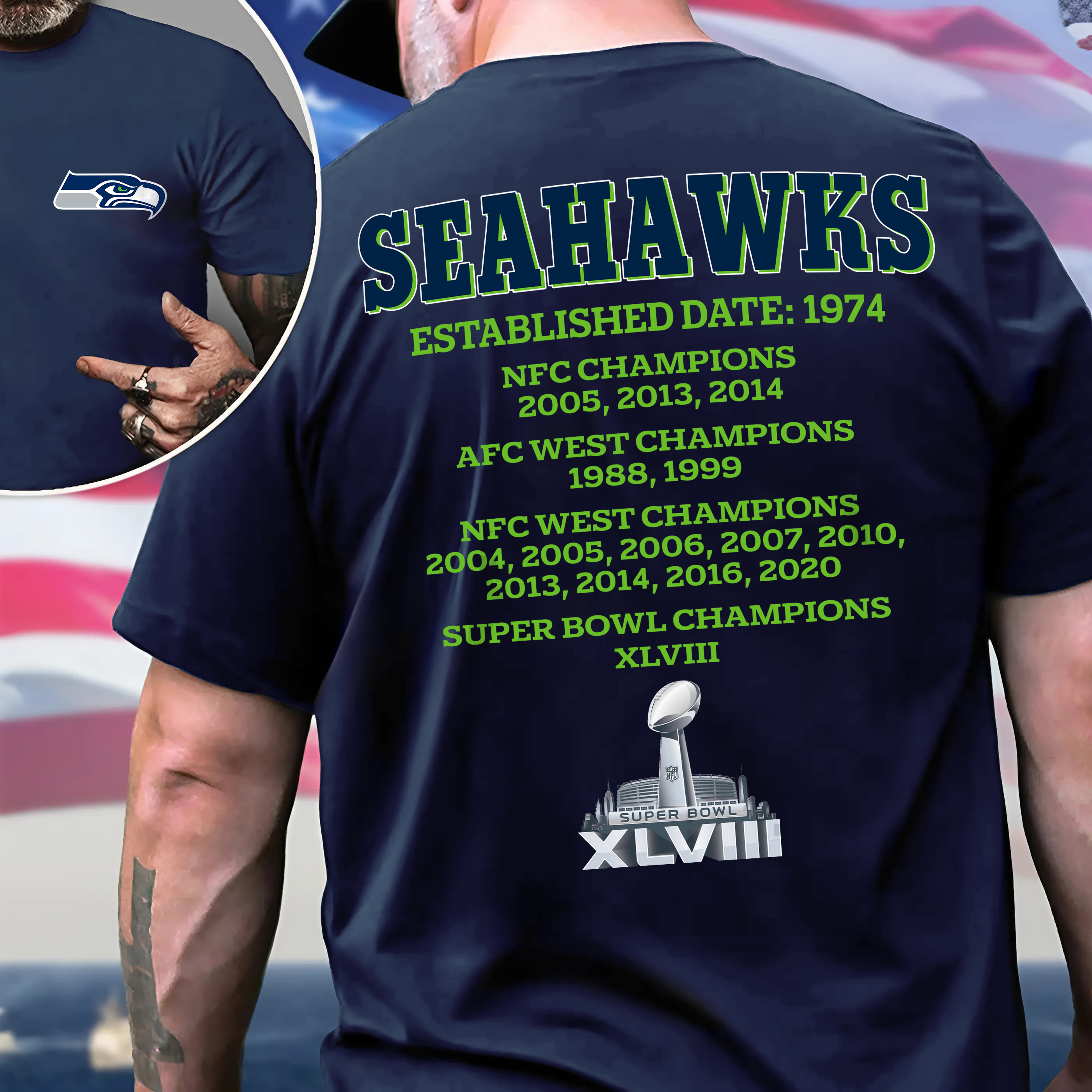Seattle Seahawks Shirt PT64871