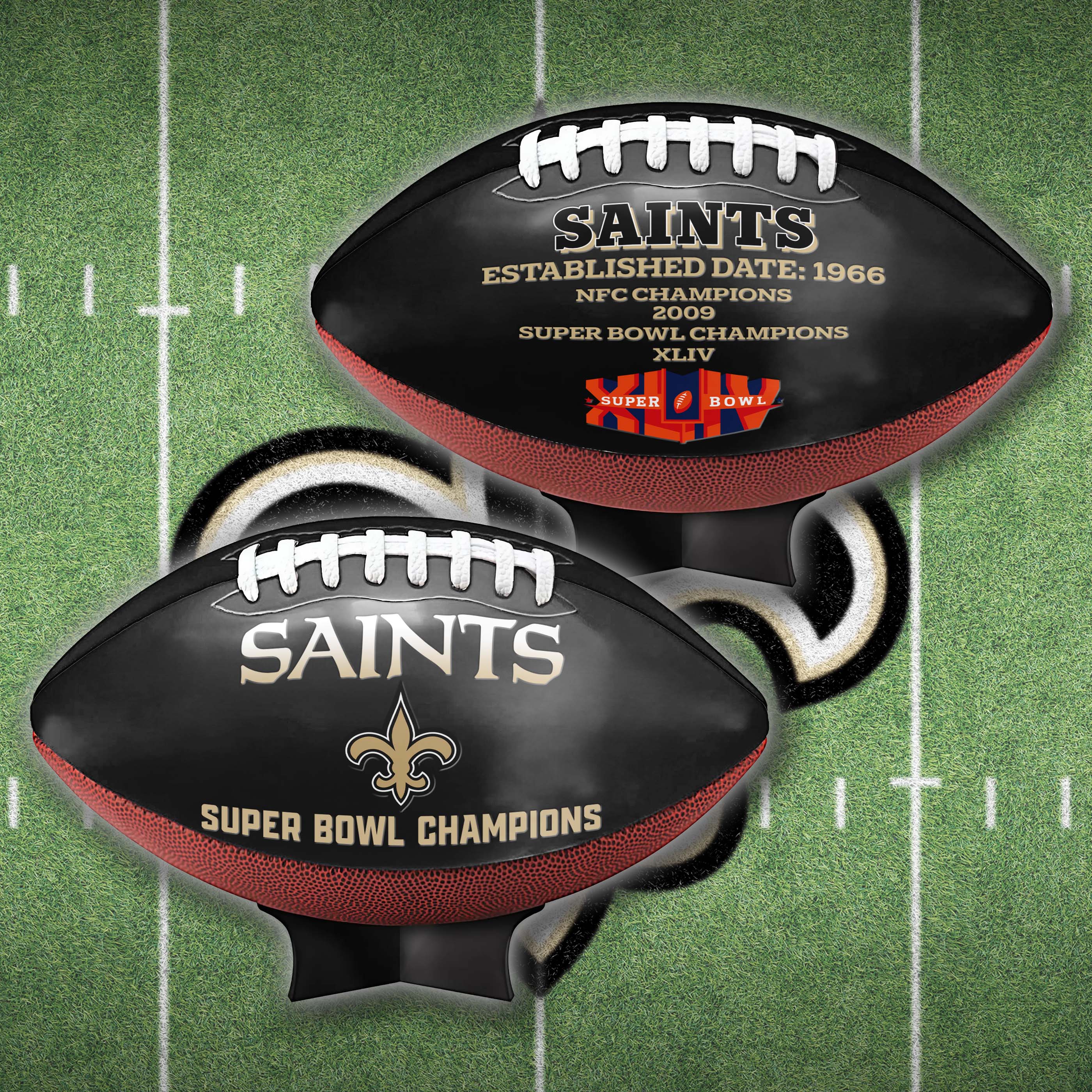 New Orleans Saints Super Bowl Football Limited Edition Exclusive PT64929