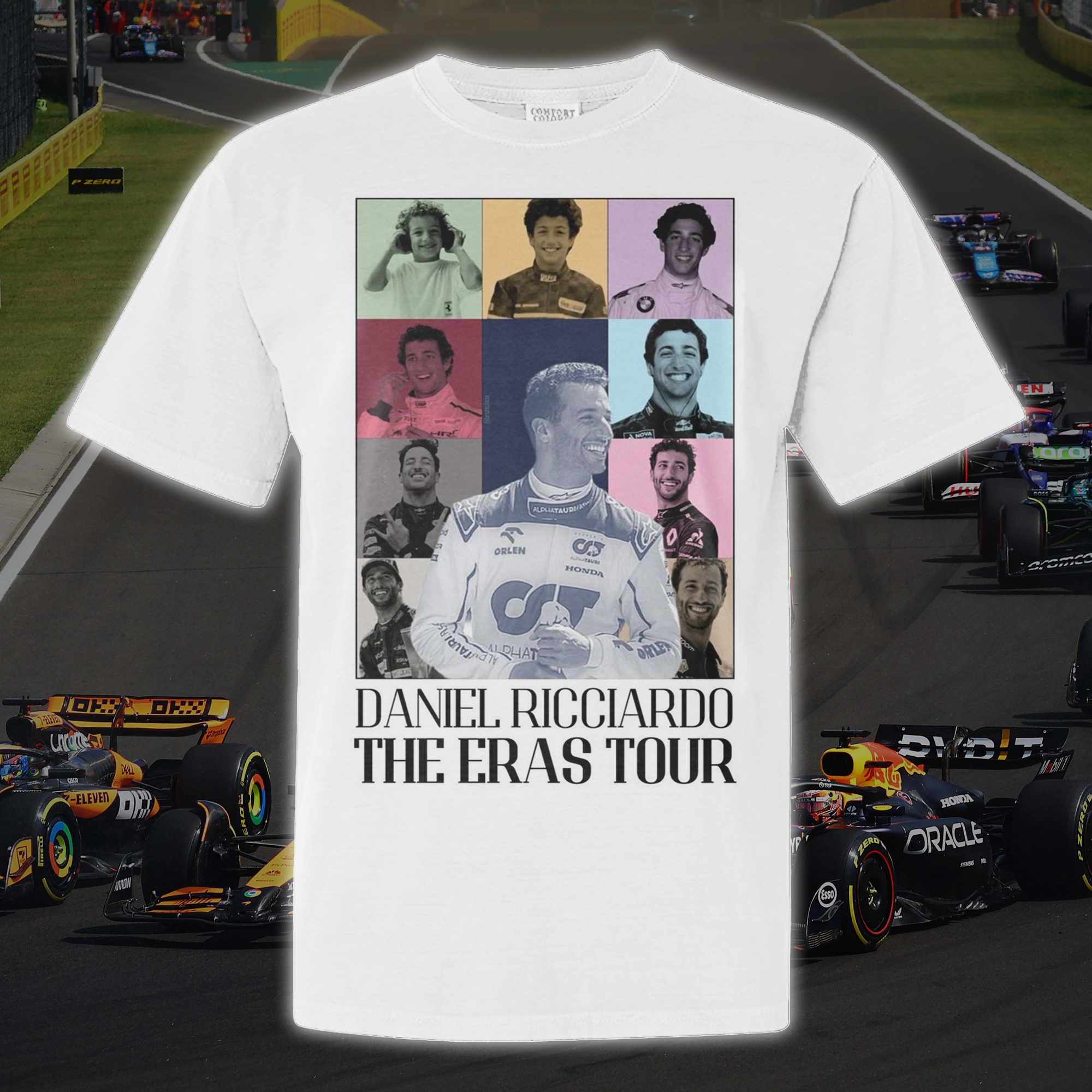 Daniel Ricciardo The Eras Tour T-shirts PT65017