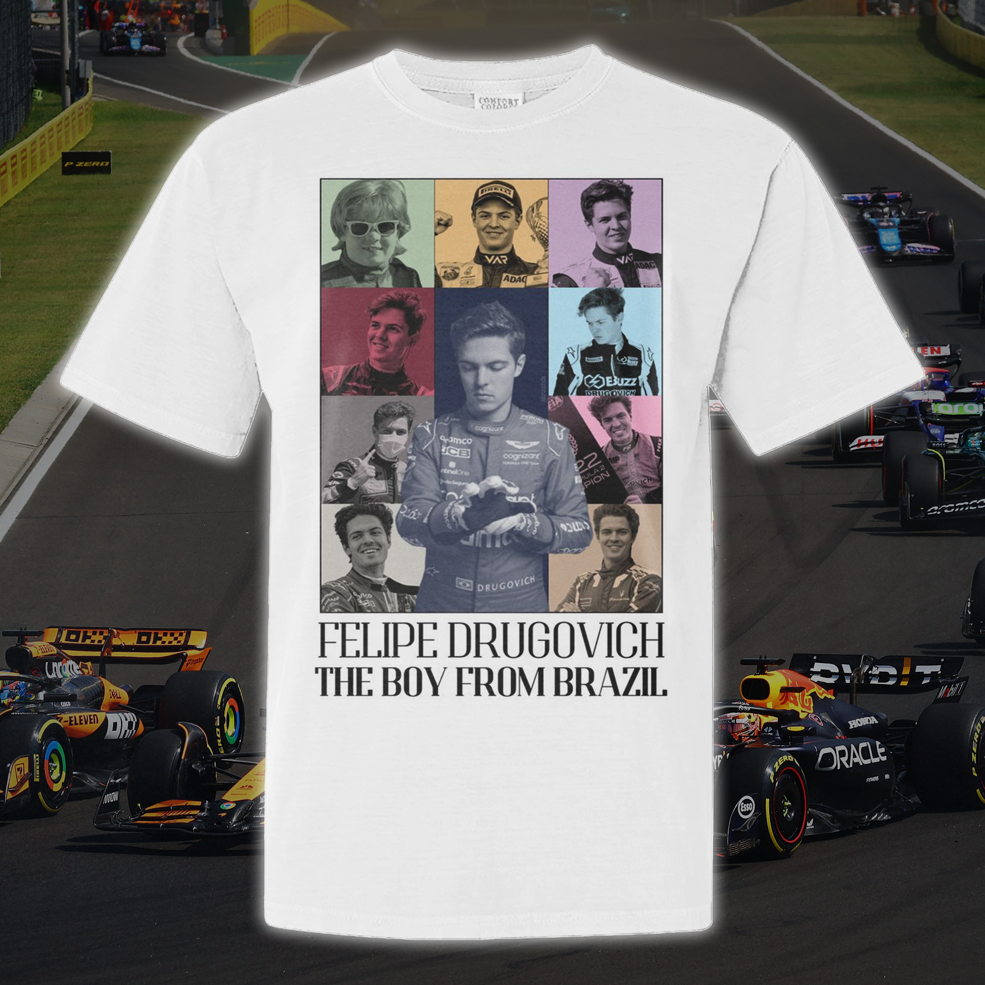 Felipe Drugovich The Boy From Brazil T-shirts PT65018