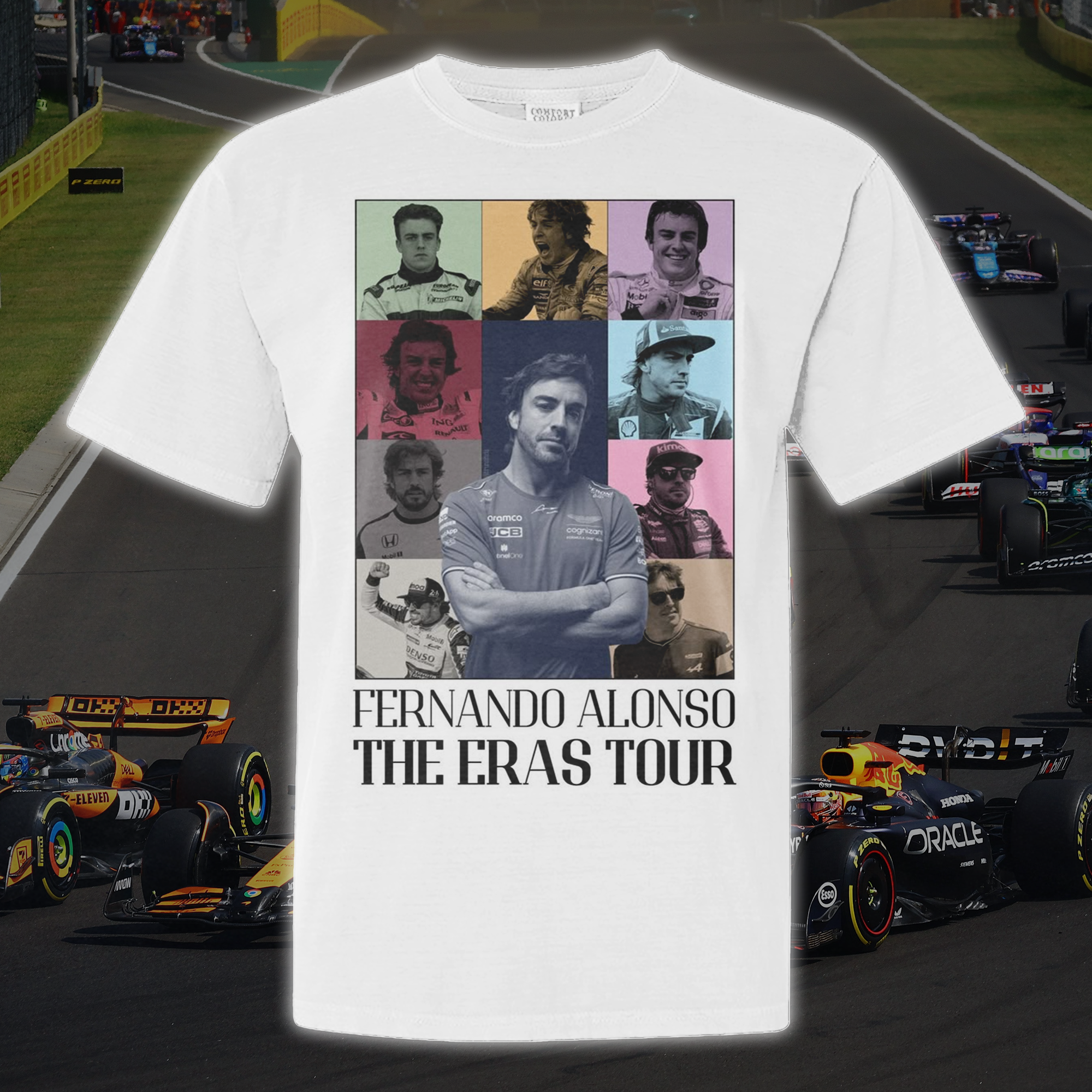 Fernando Alonso The Eras Tour T-shirts PT65019