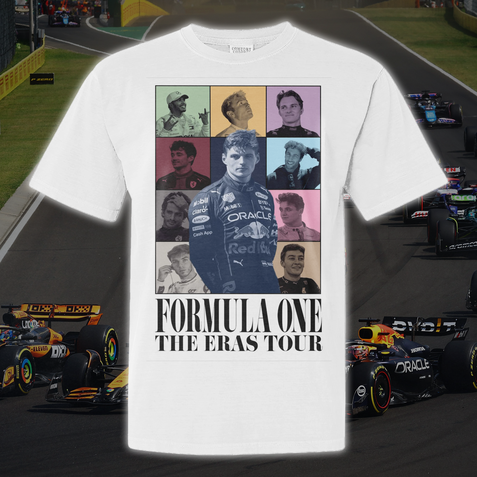 Formula One F1 The Eras Tour T-shirts PT65020