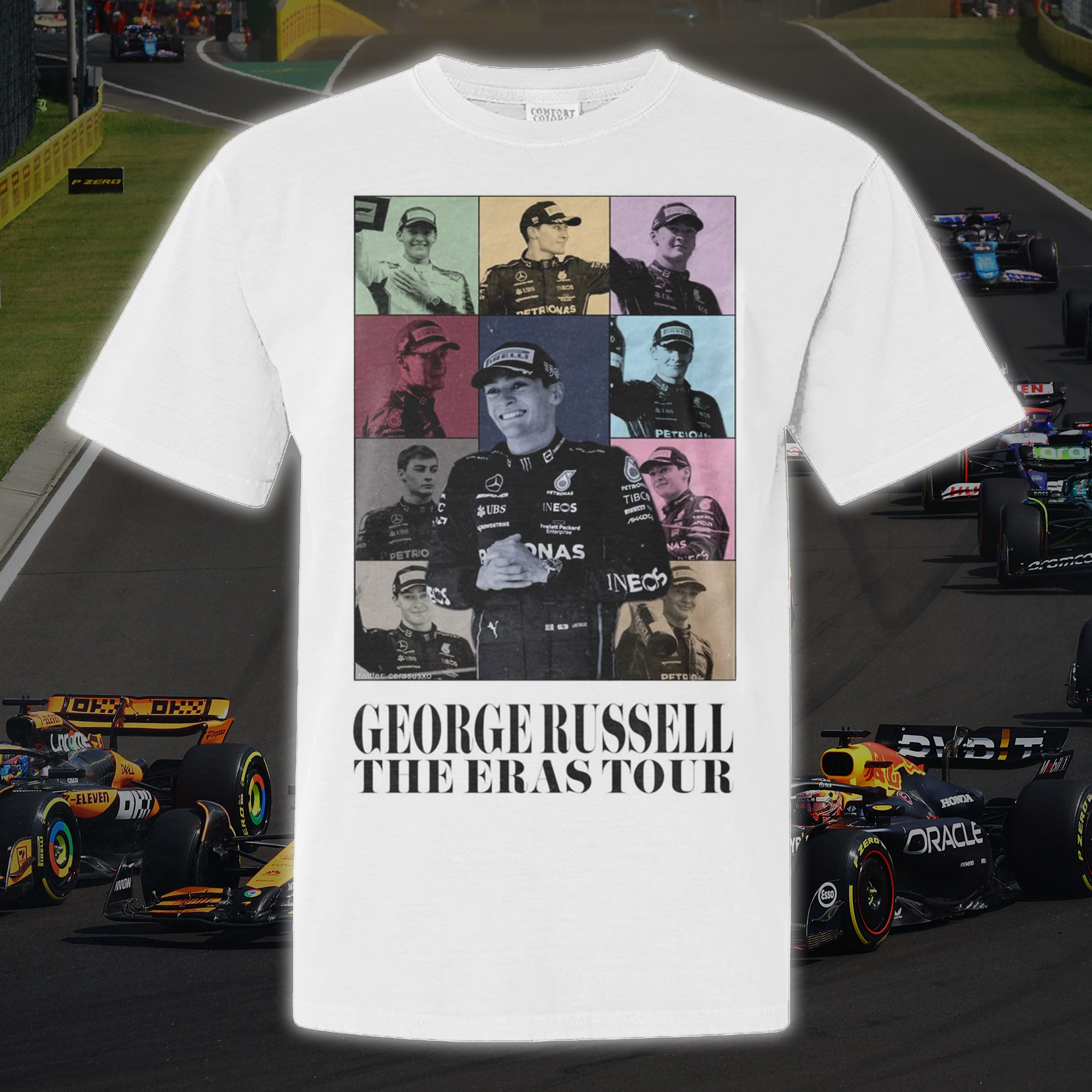 George Russell The Eras Tour T-shirts PT65021