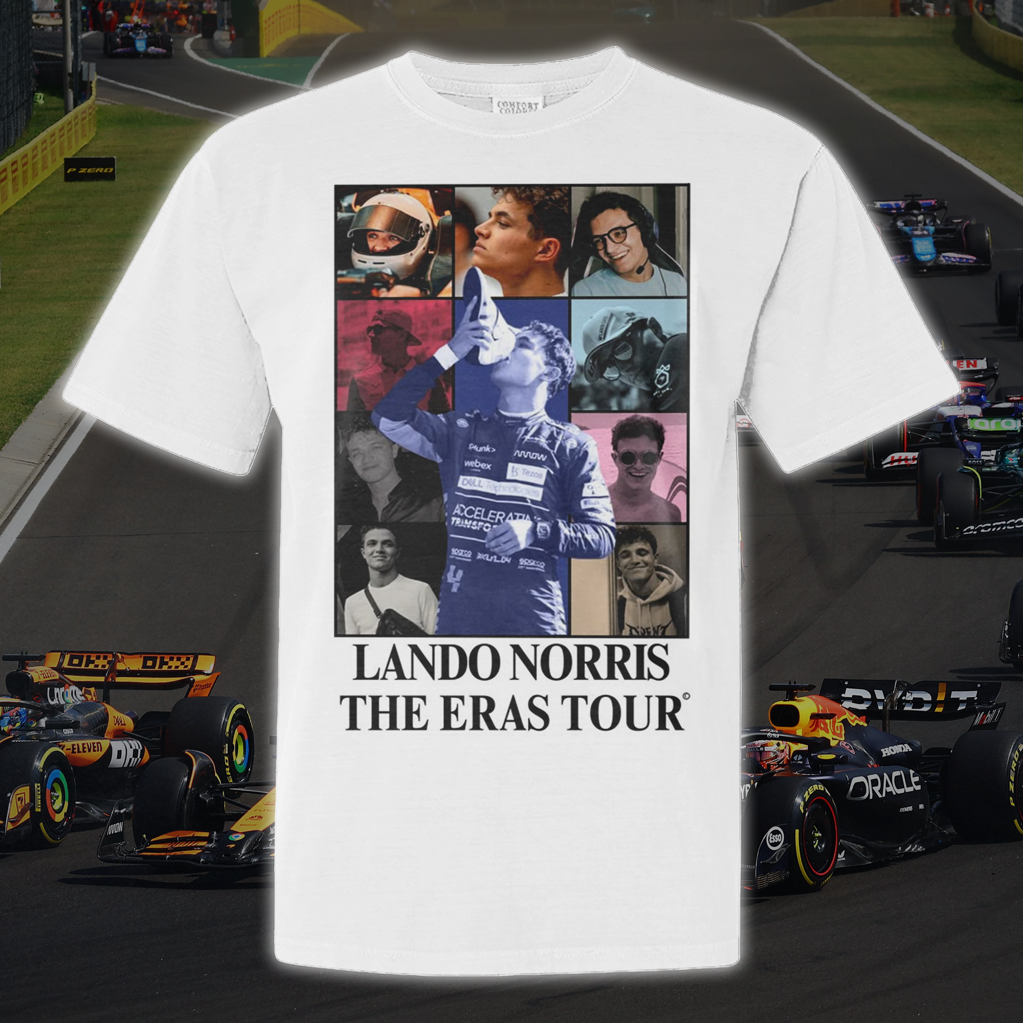 Lando Norris The Eras Tour T-shirts PT65024
