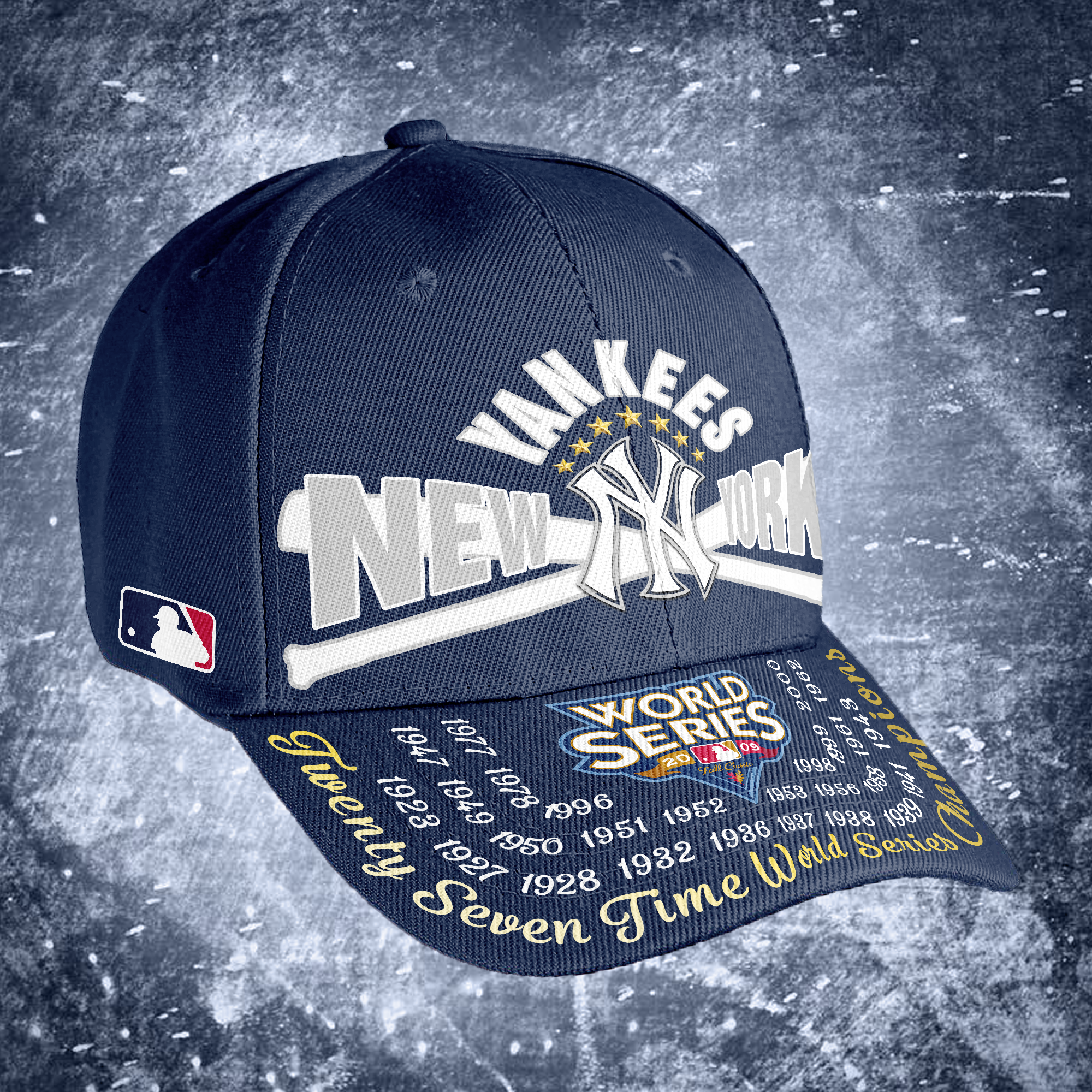 New York Yankees Embroidered and Printed Cap PT65008