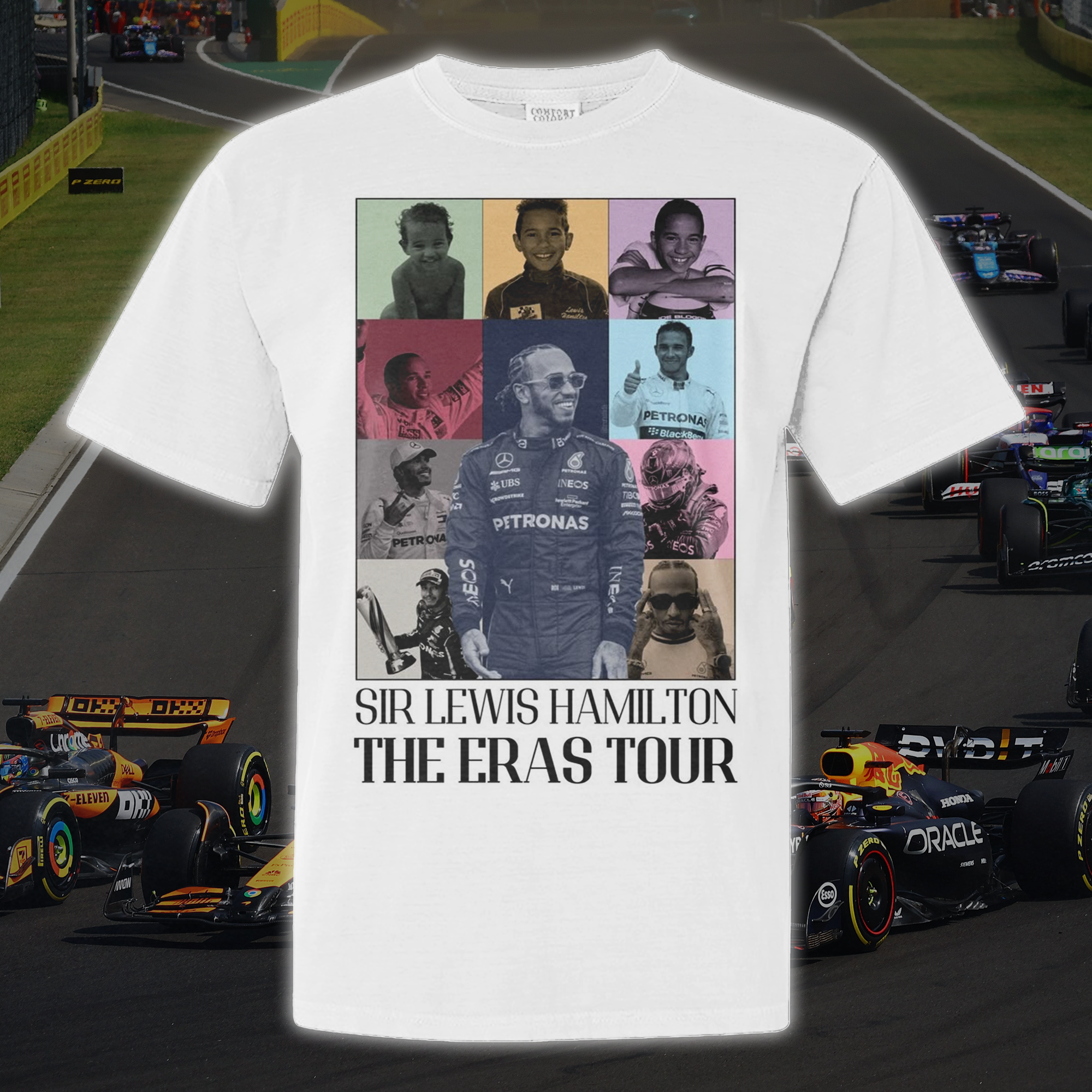 Sir Lewis Hamilton The Eras Tour T-shirts PT65039
