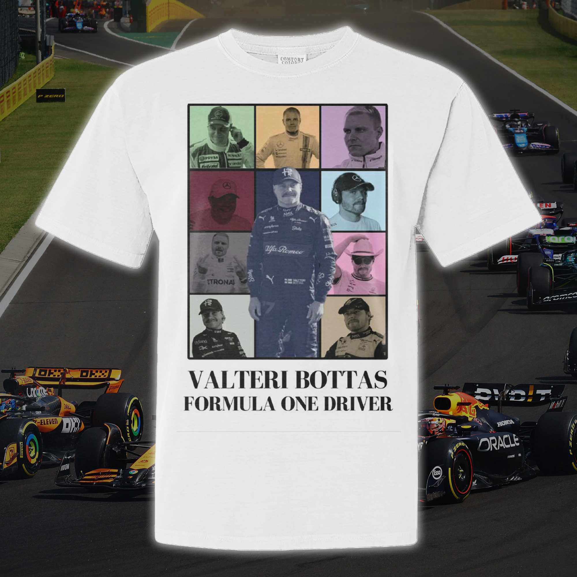 Valteri Bottas Formula One Driver T-shirts PT65040
