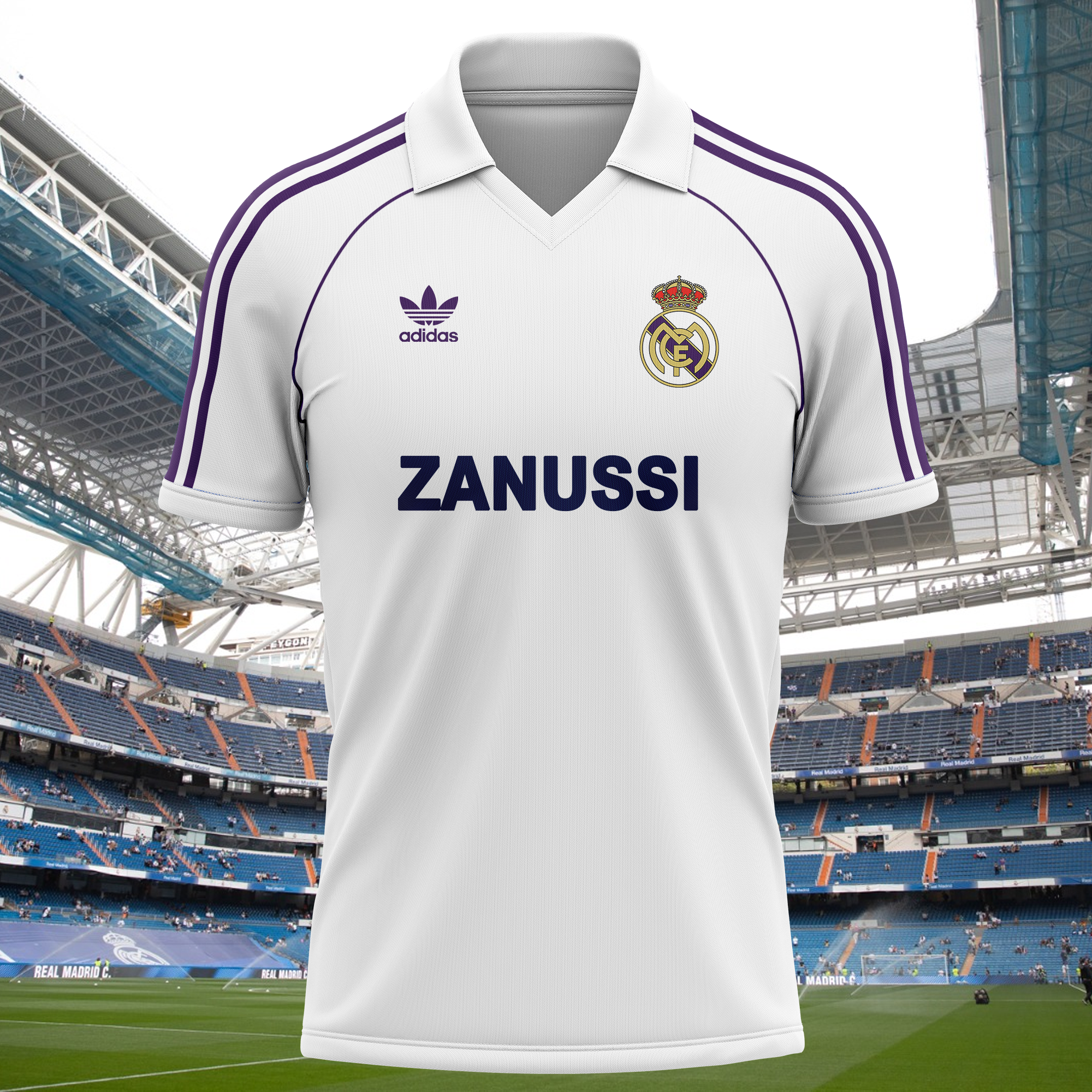 Real Madrid 1983-84 Home Kit PT65051