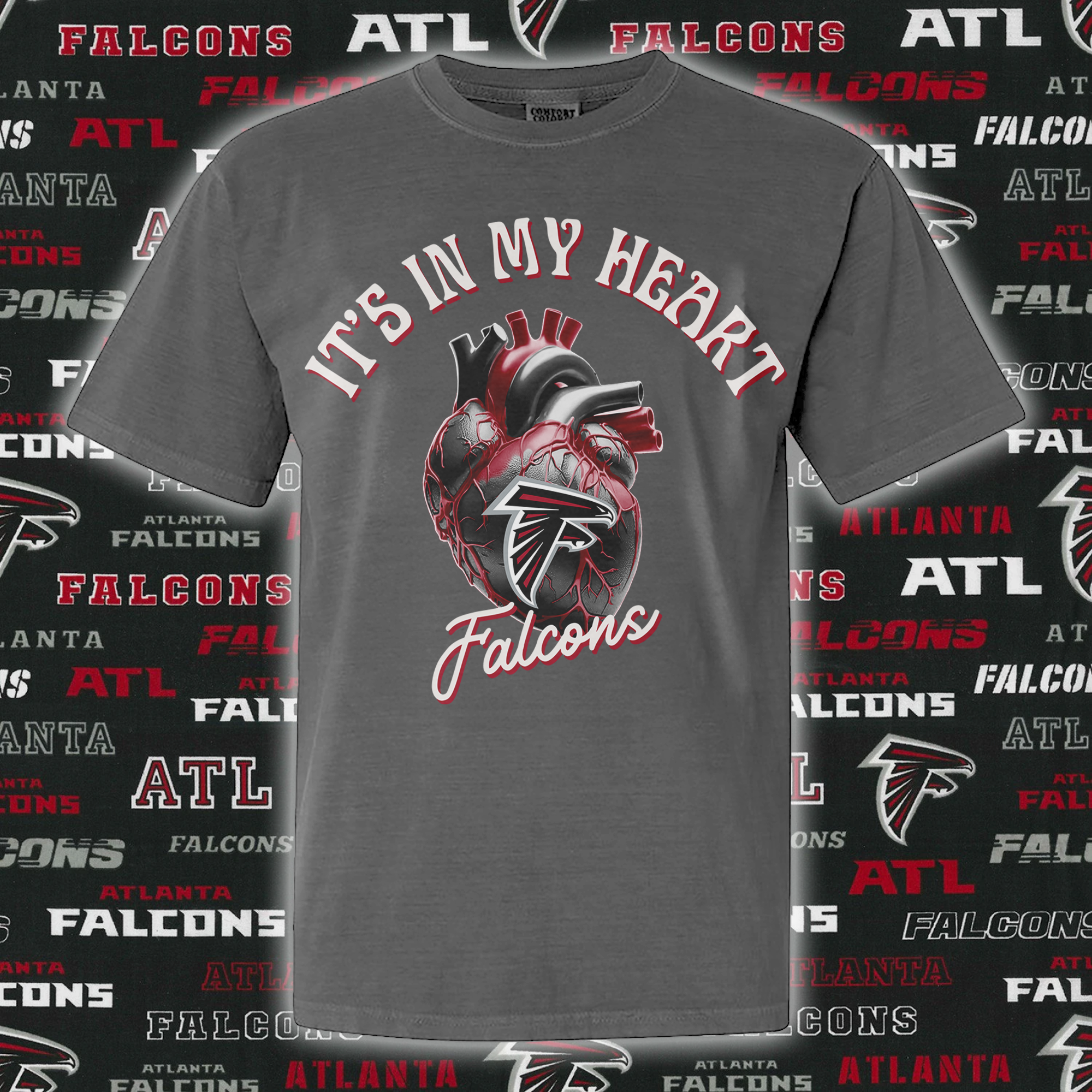 Atlanta Falcons Its In My Heart T-shirt PT65071