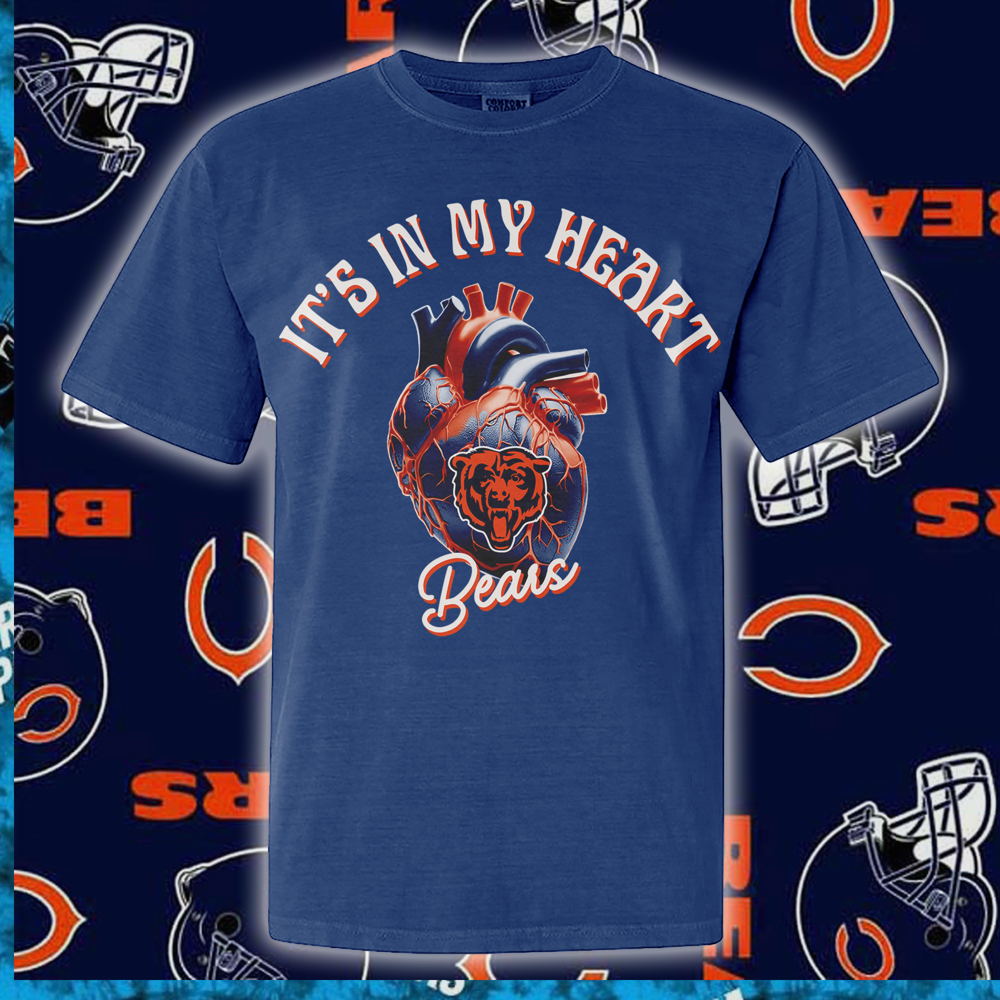 Chicago Bears Its In My Heart T-shirt PT65075