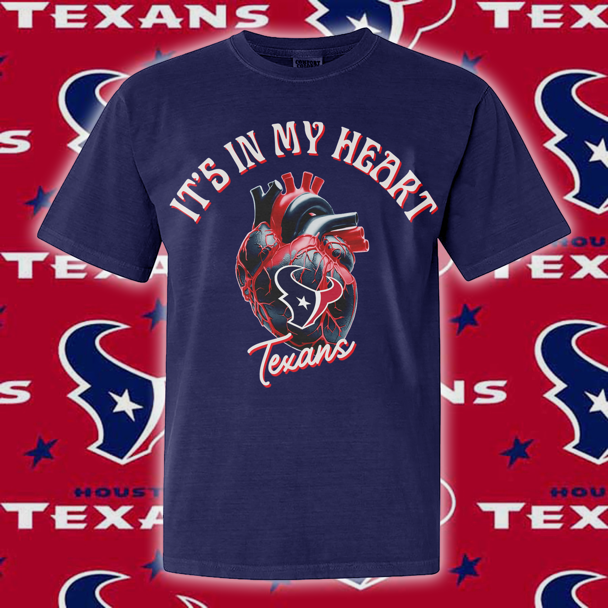 Houston Texans Its In My Heart T-shirt PT65083