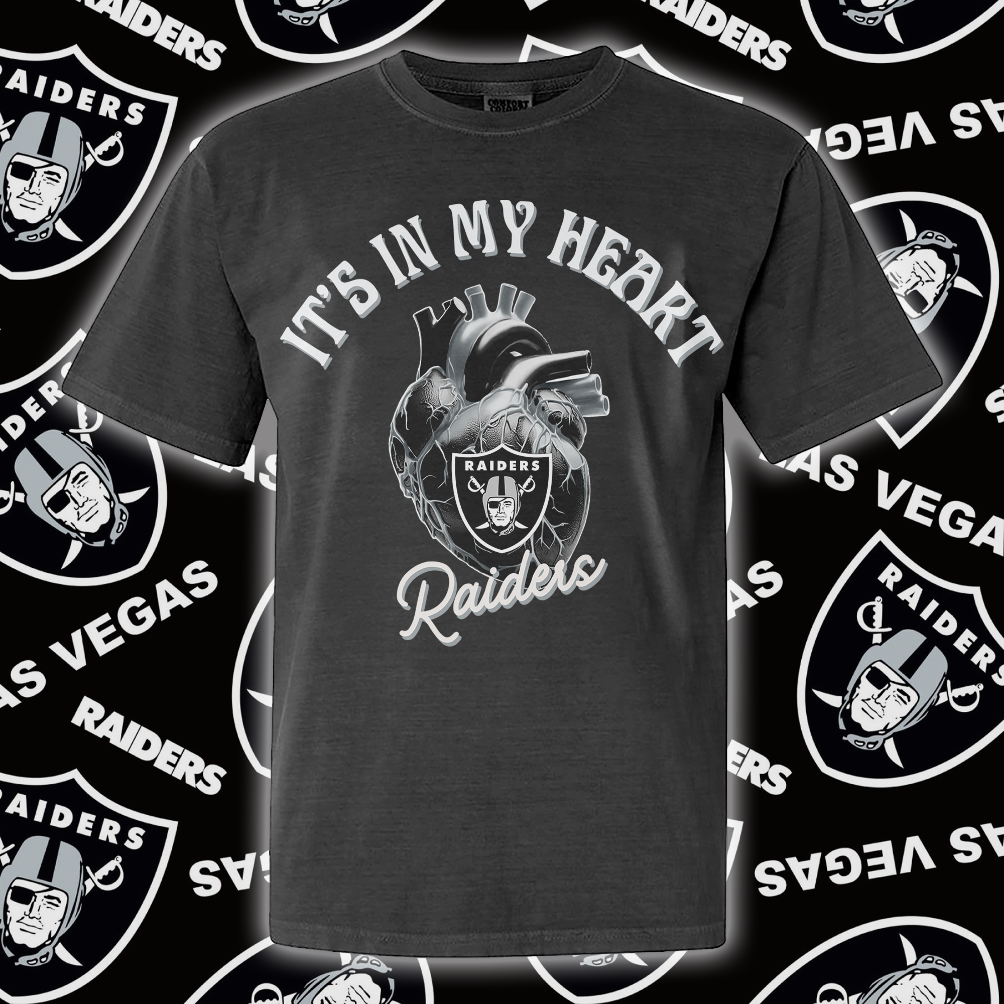 Las Vegas Raiders Its In My Heart T-shirt PT65087