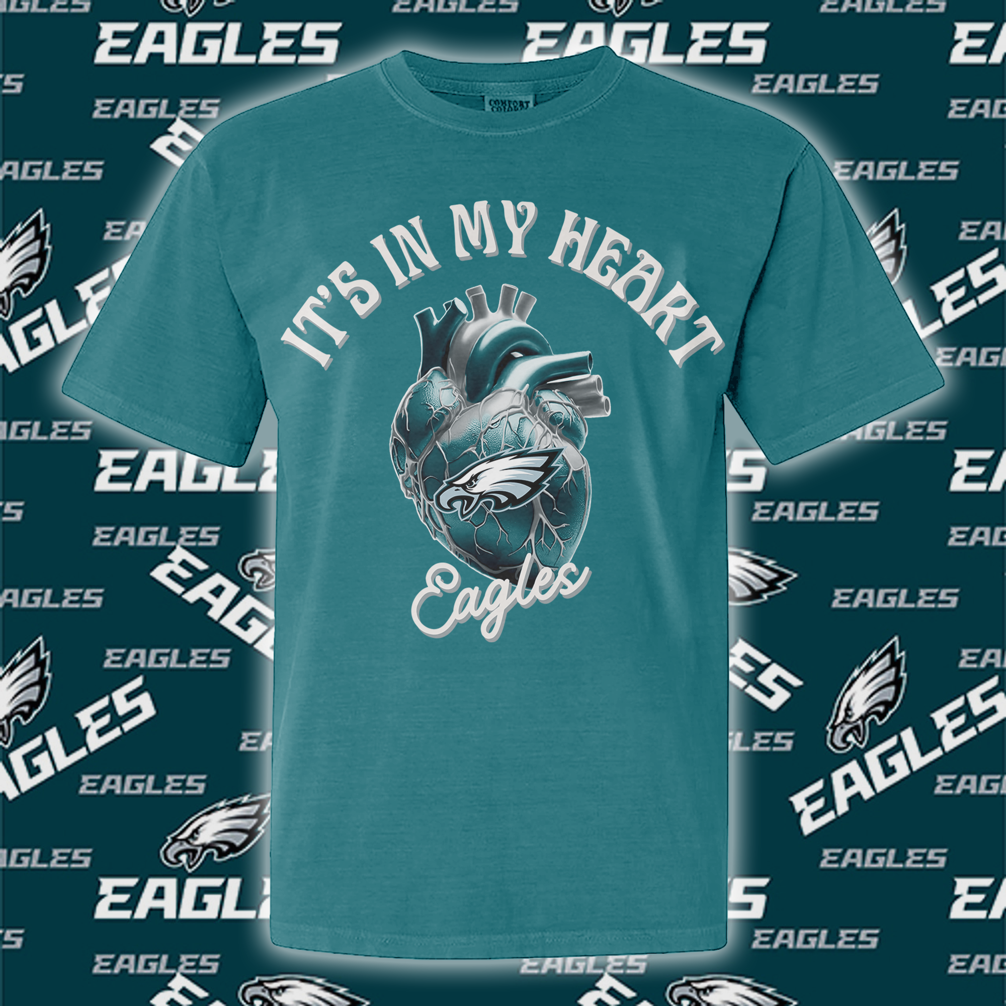 Philadelphia Eagles Its In My Heart T-shirt PT65095