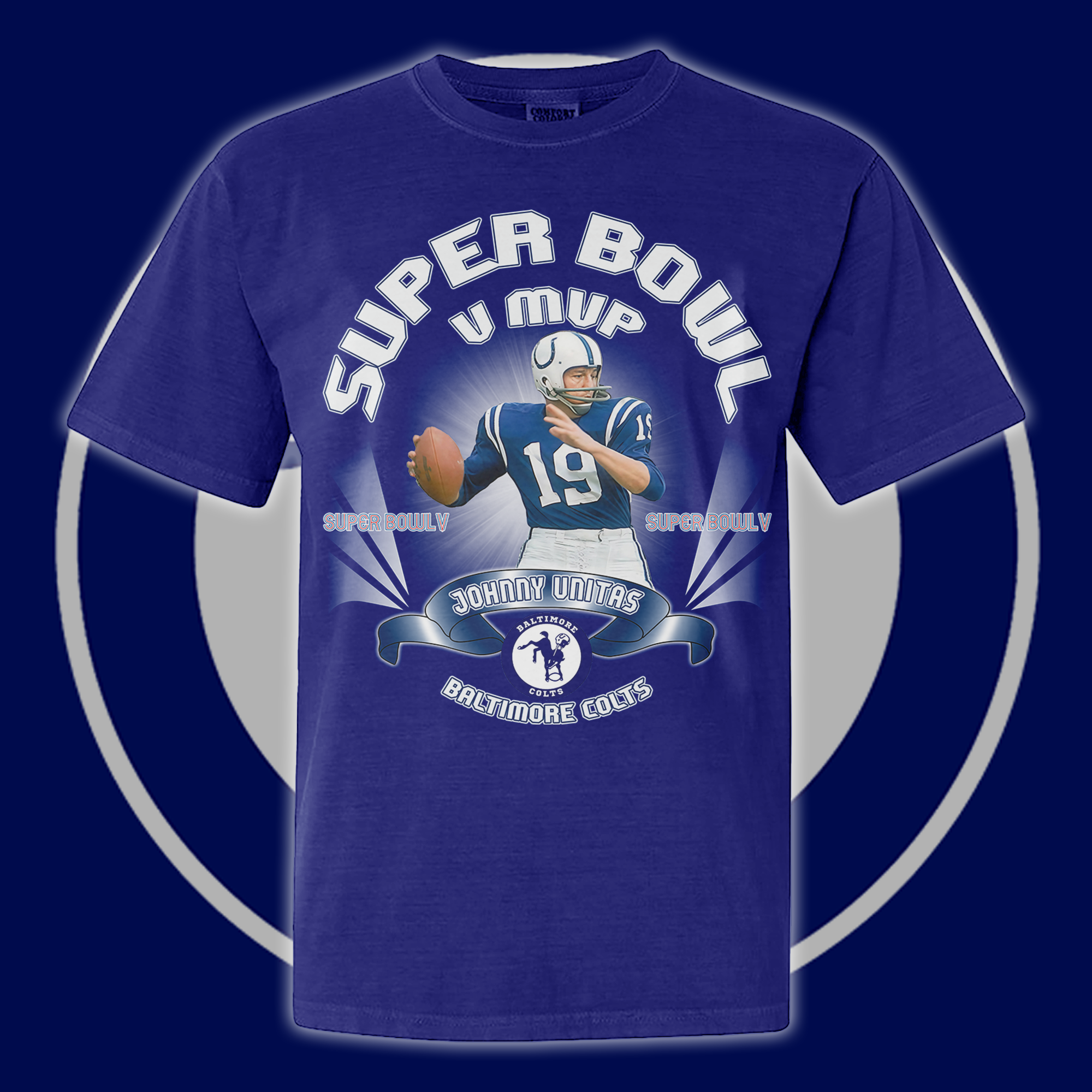 Johnny Unitas MVP Awards T-shirt PT65136