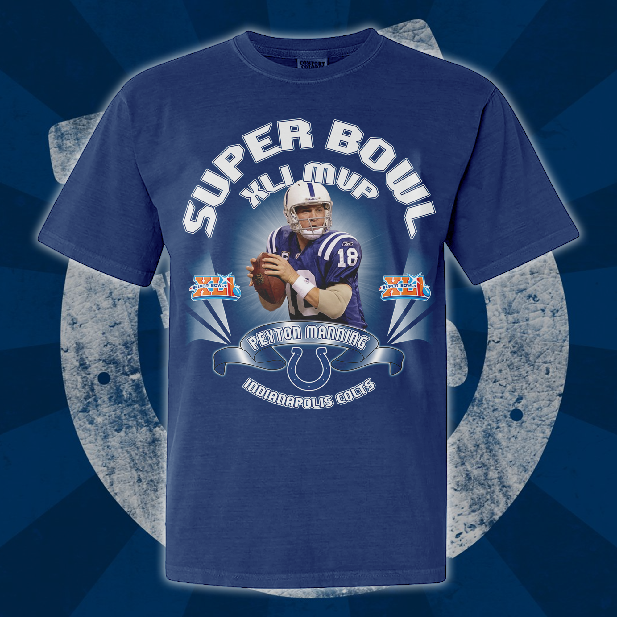 Peyton Manning MVP Awards T-shirt PT65139