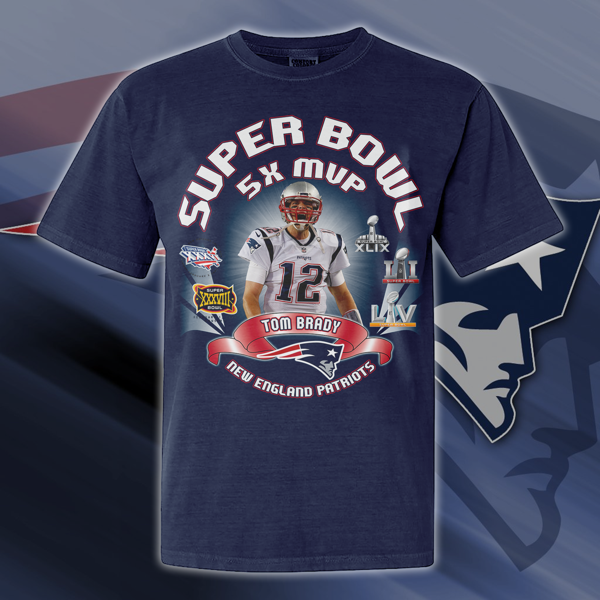 Tom Brady MVP Awards T-shirt PT65141