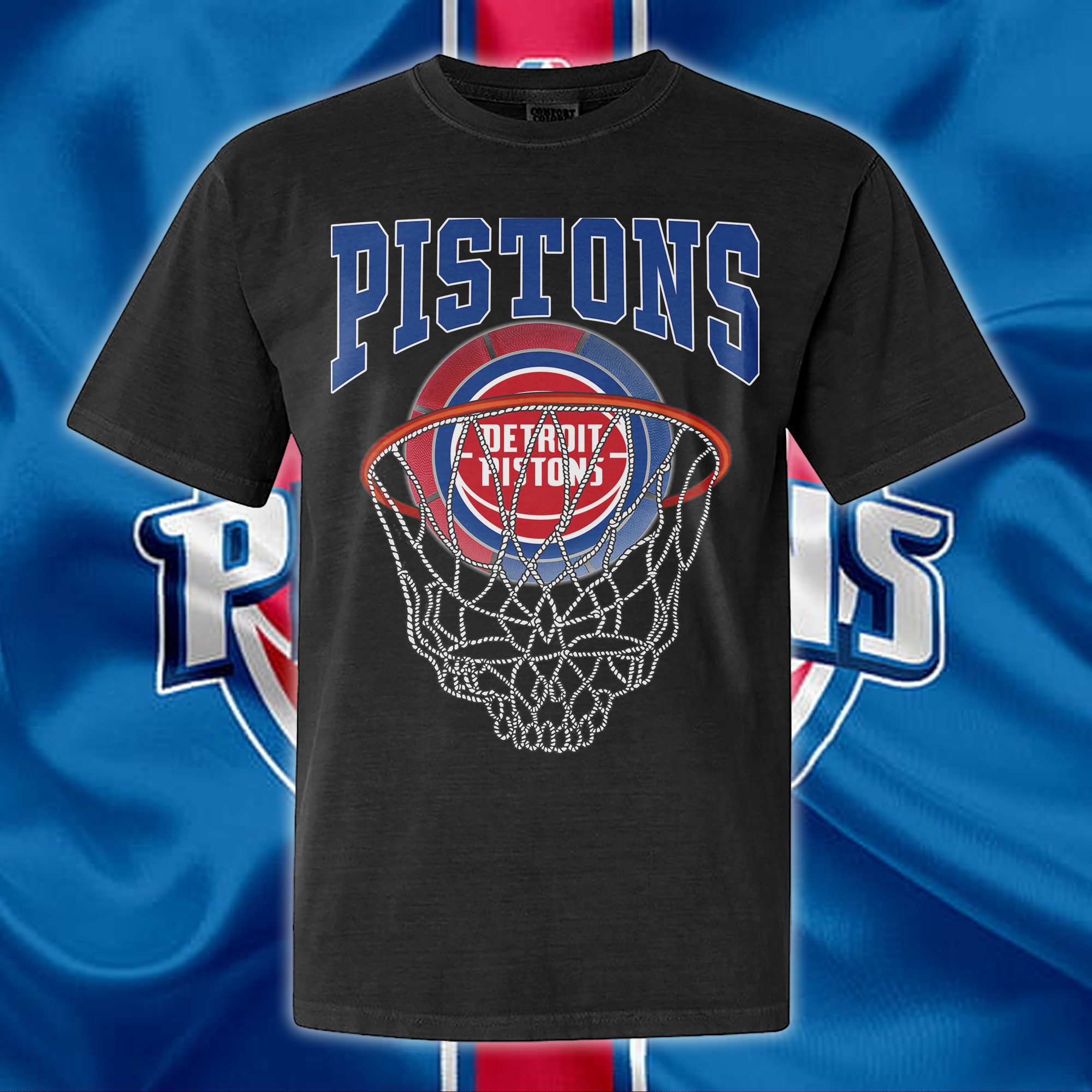 Detroit Pistons NBA Team Shirts PT65150