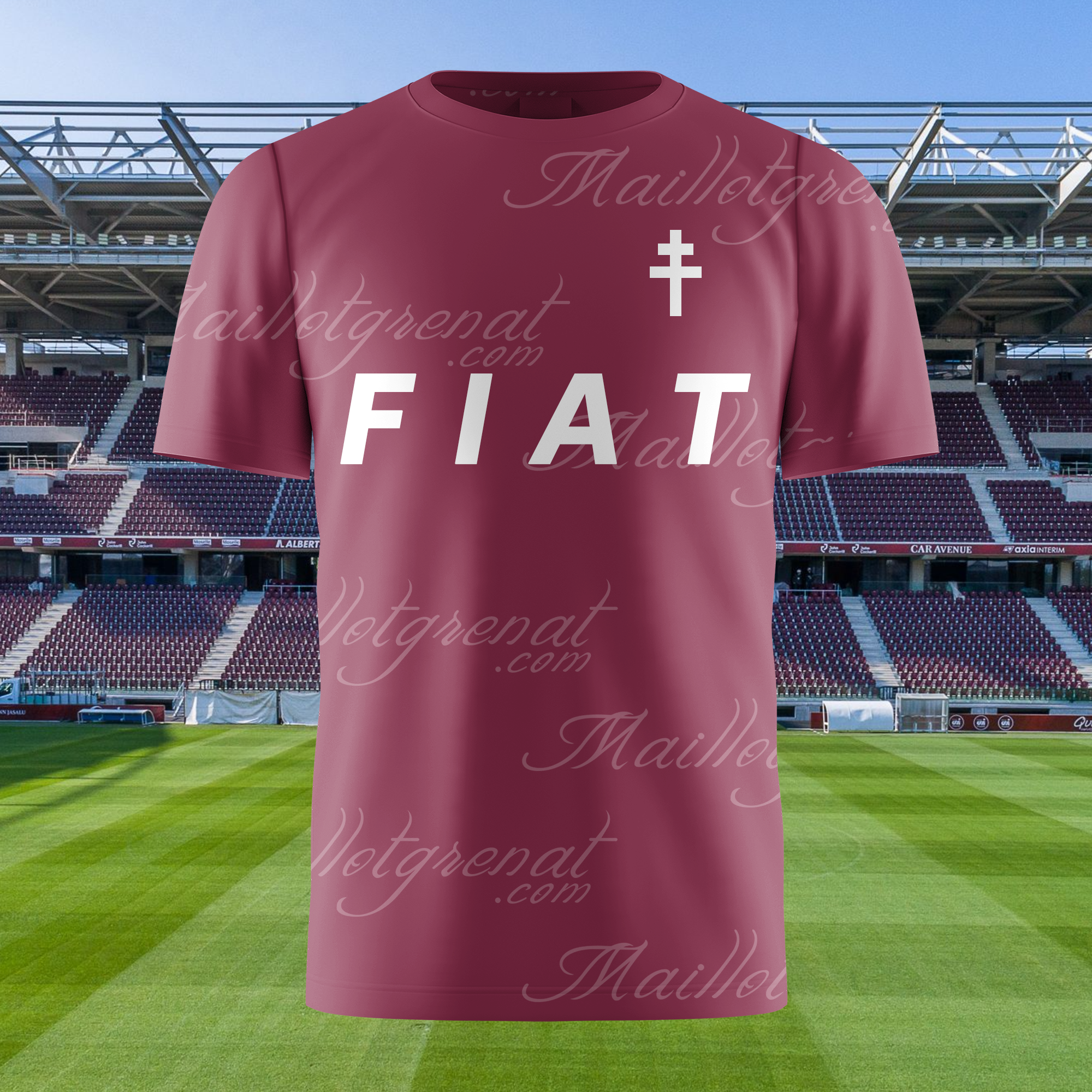 FC Metz 1977-78 Home Kit Retro Shirt PT65208