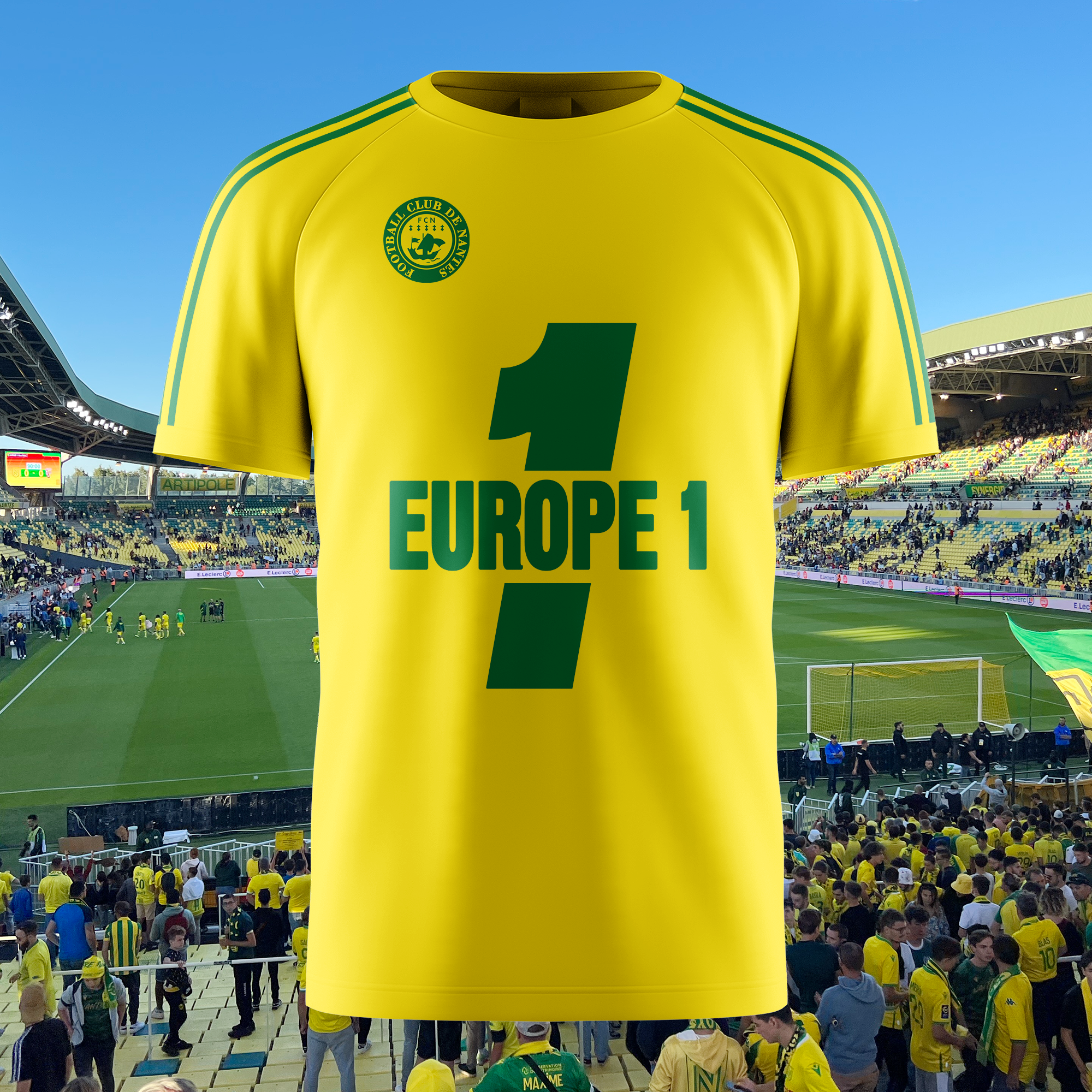 FC Nantes 1977-78 Home Kit Retro Shirt PT65209
