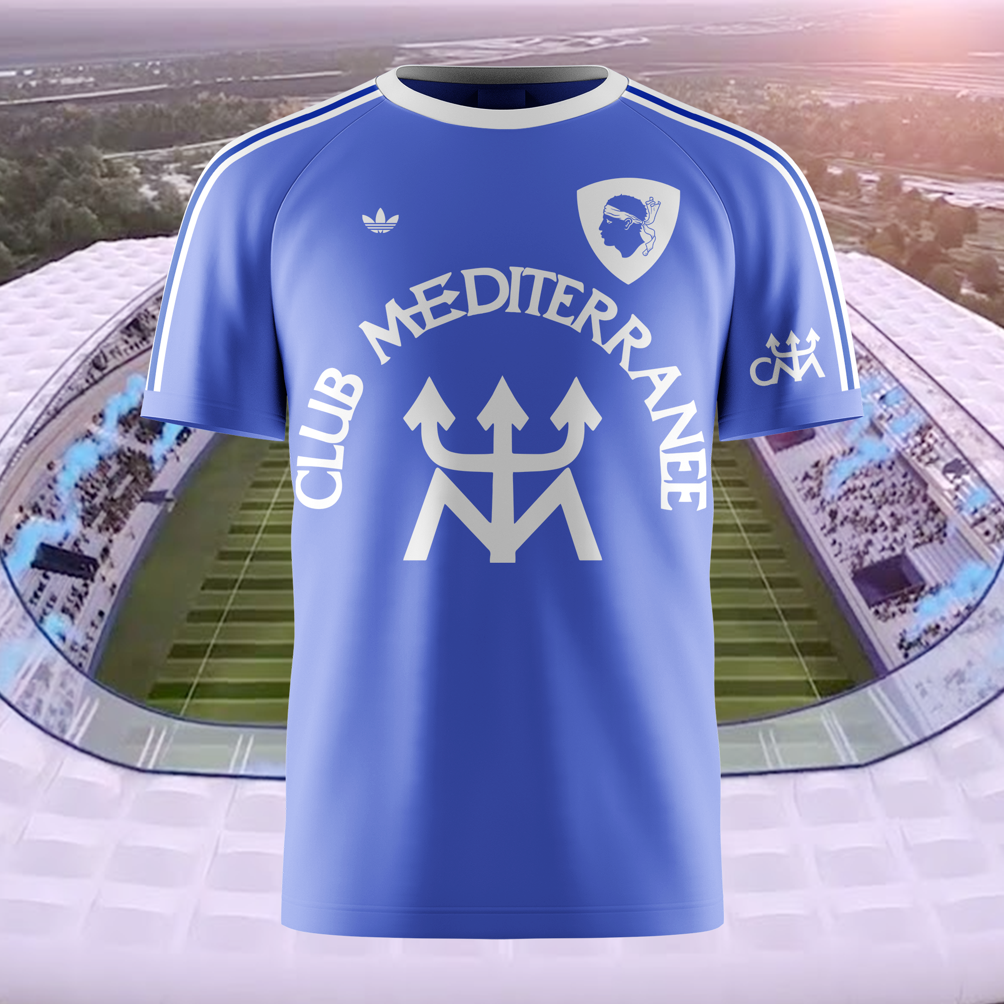 SC Bastia 1977-78 Home 2 Kit Retro Shirt PT65217