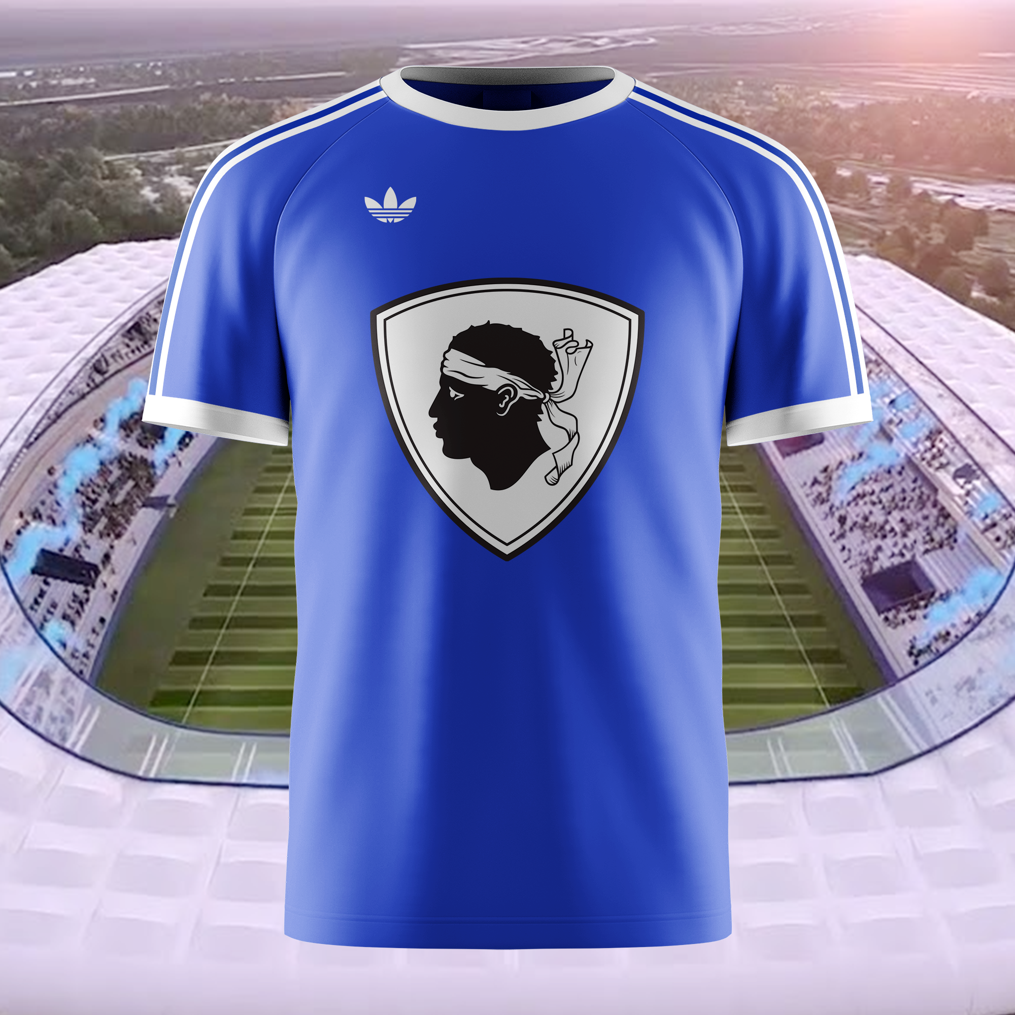 SC Bastia 1977-78 Home Kit Retro Shirt PT65218