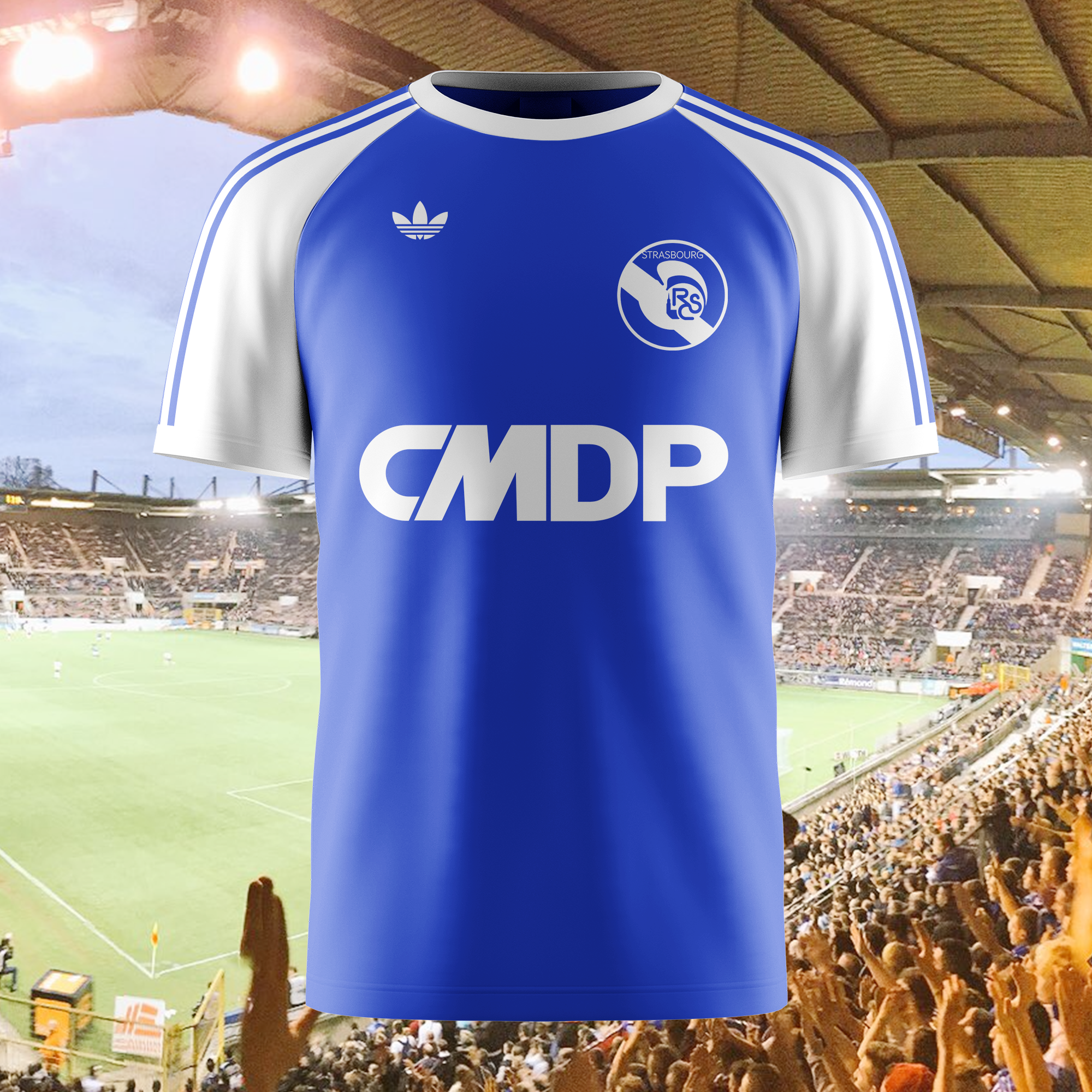 Strasbourg 1977-78 Home Kit Retro Shirt PT65219