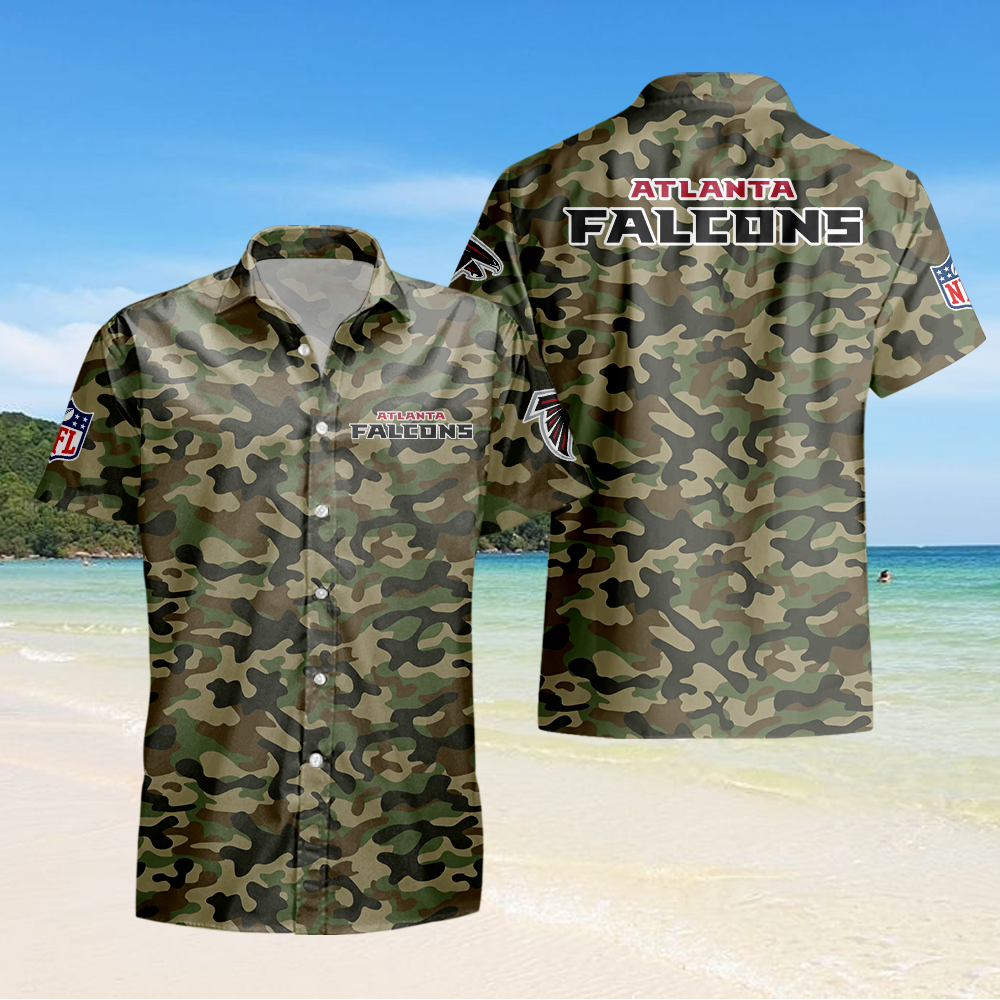 Atlanta Falcons Hawaii Camo Shirt PT65259