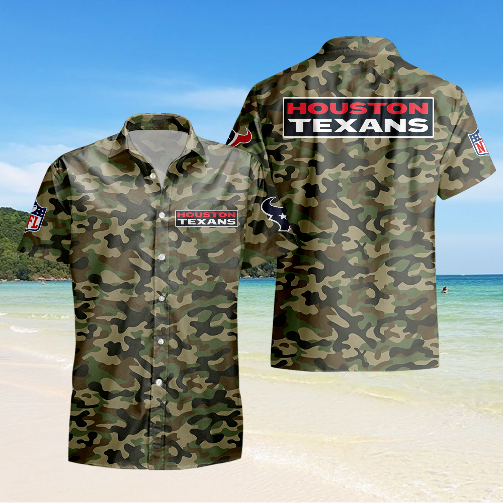 Houston Texans Hawaii Camo Shirt PT65270