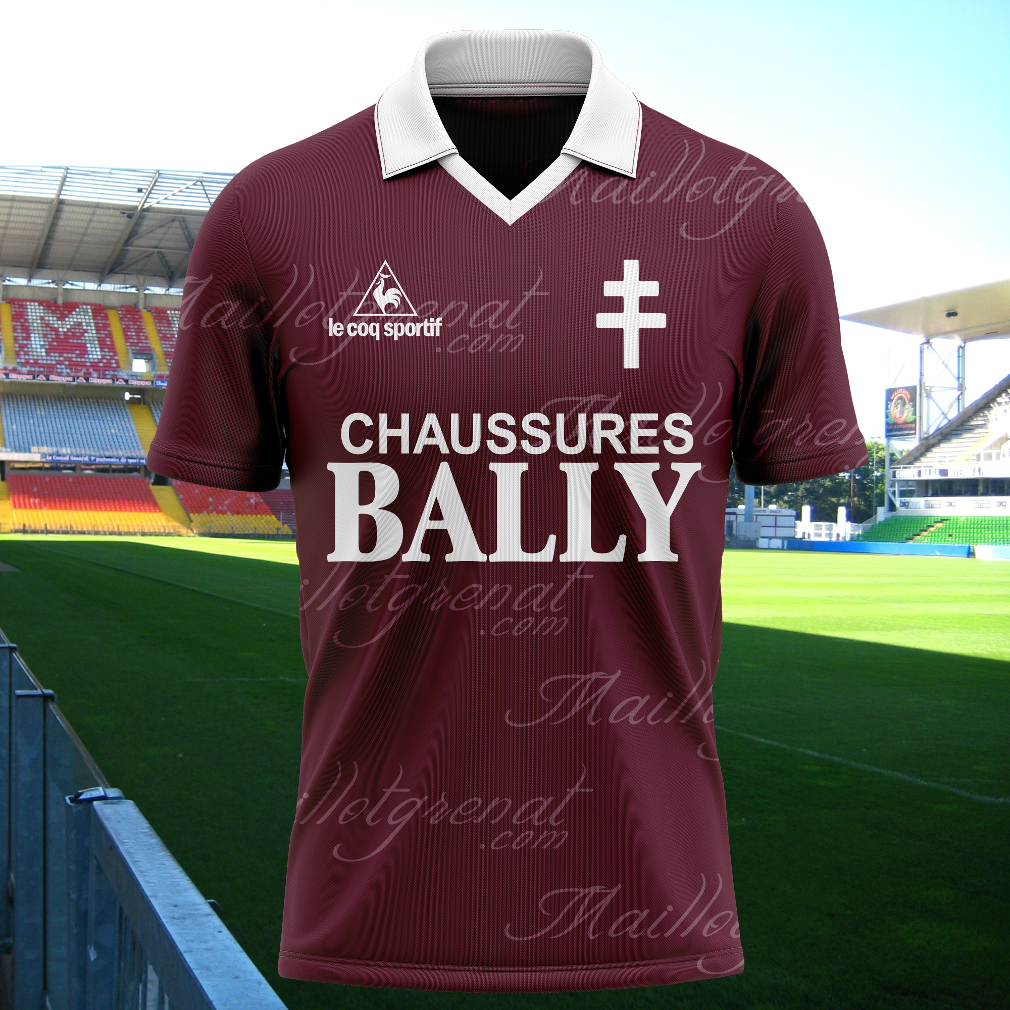 FC Metz 1979-80 Home Kit Retro Shirt PT65329