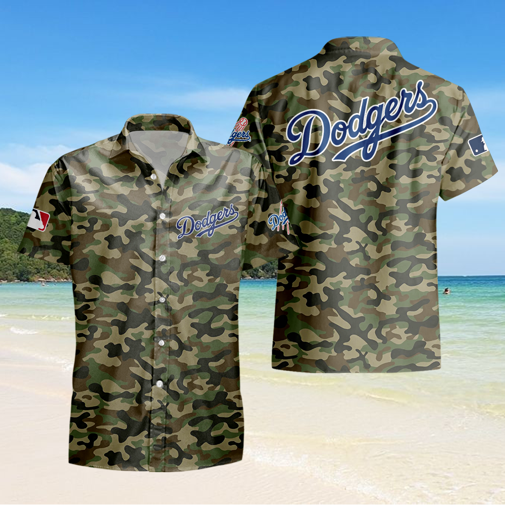 Los Angeles Dodgers Hawaii Camo Shirt PT65304