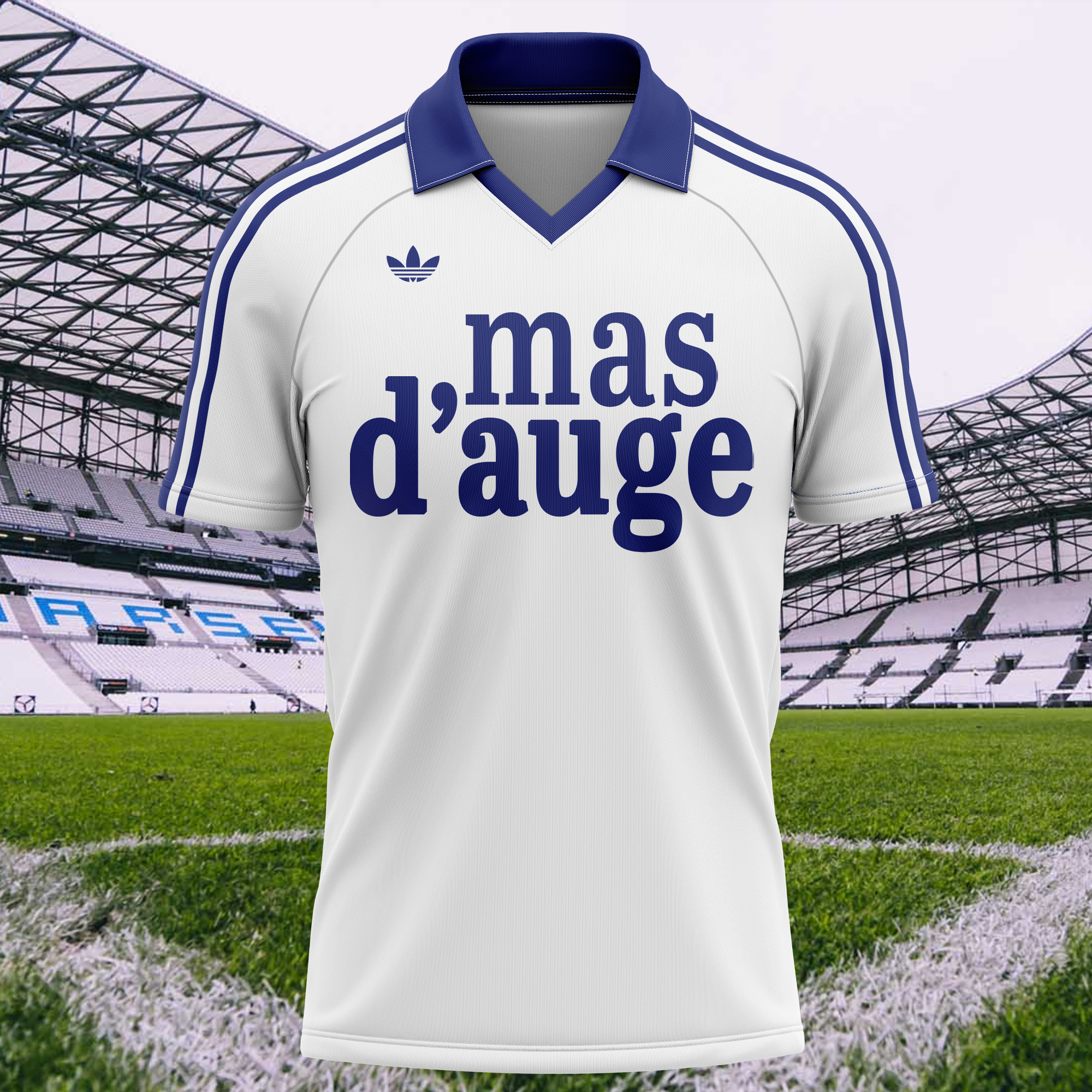Olympique Marseille 1979-80 Home Kit Retro Shirt PT65334