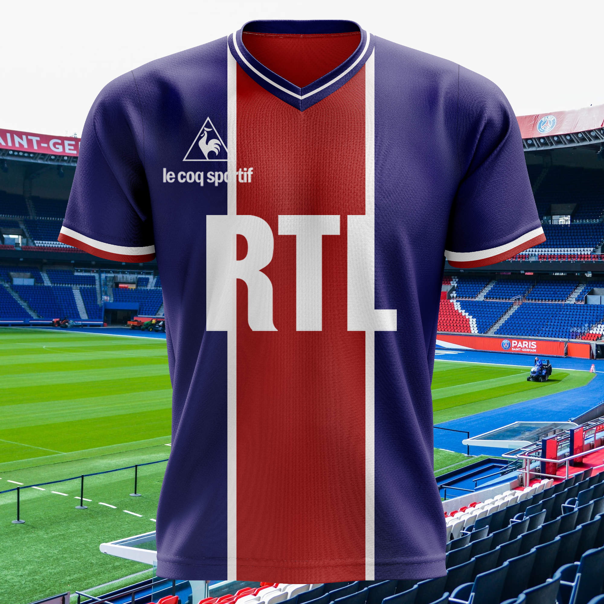 Paris Saint-Germain 1979-80 Home Kit Retro Shirt PT65335
