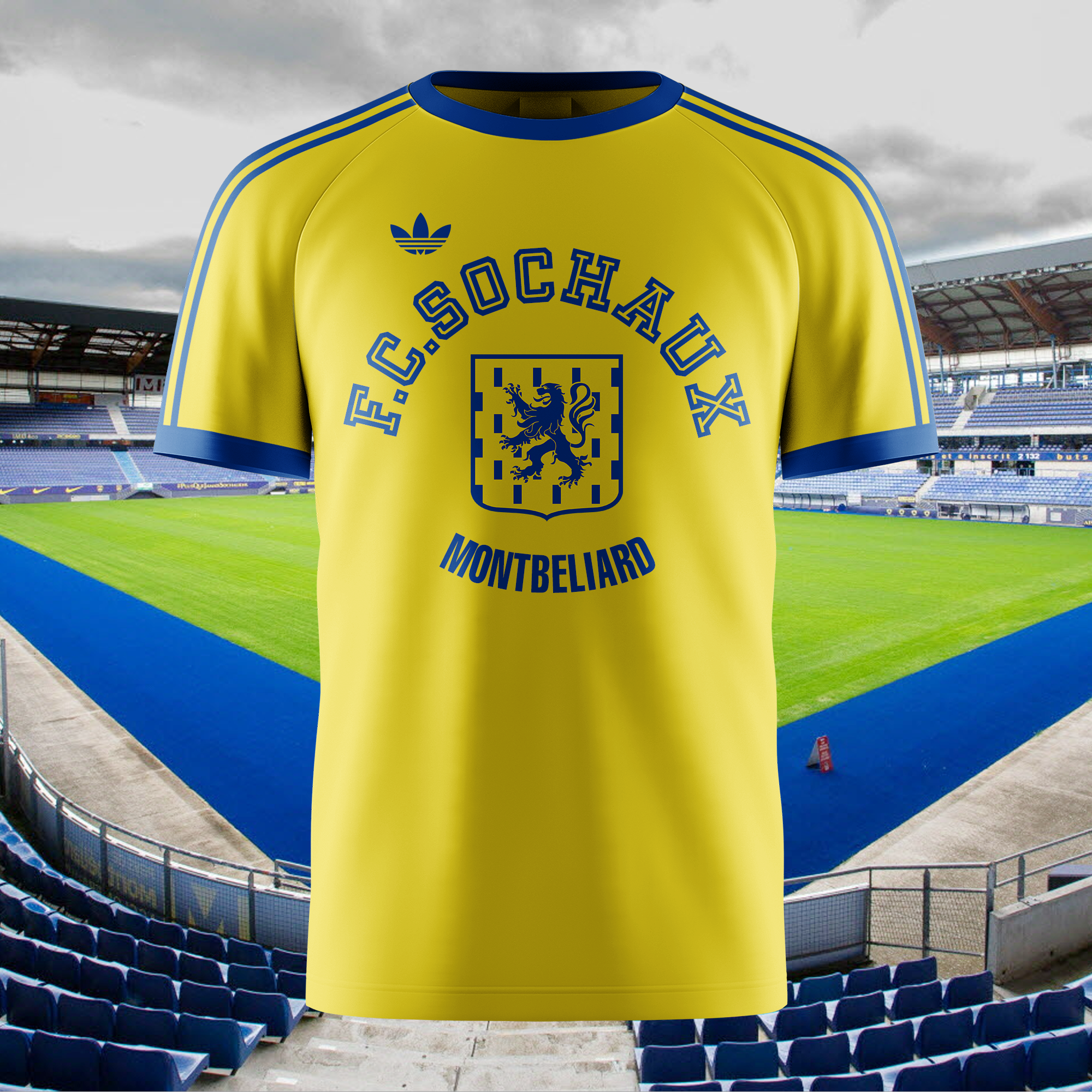 Sochaux-Montbéliard 1979-80 Home Kit Retro Shirt PT65337