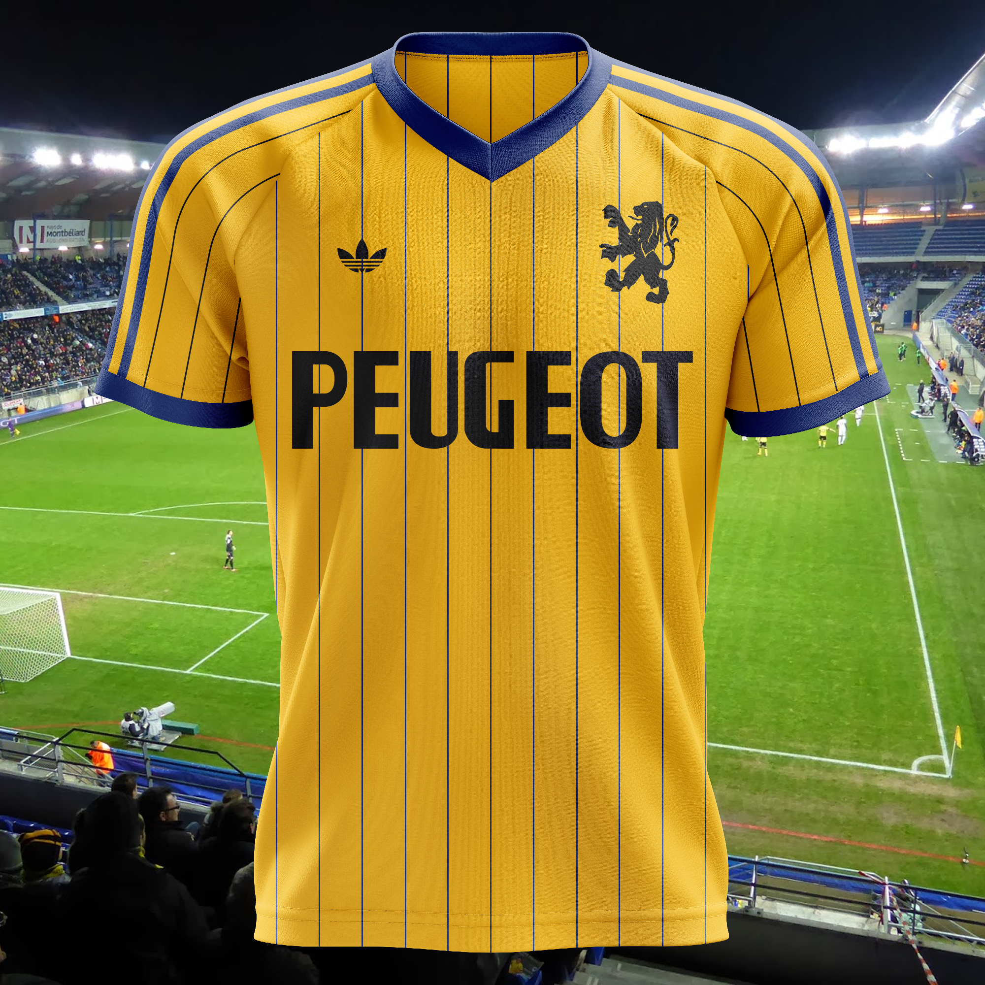 Sochaux-Montbéliard 1980-81 Home Kit Retro Shirt PT65356