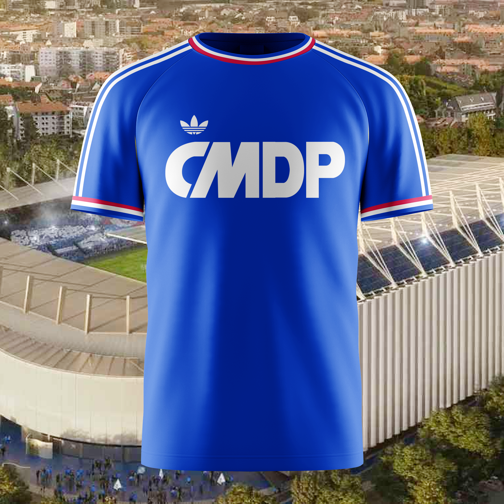 Strasbourg 1979-80 Home Kit Retro Shirt PT65340