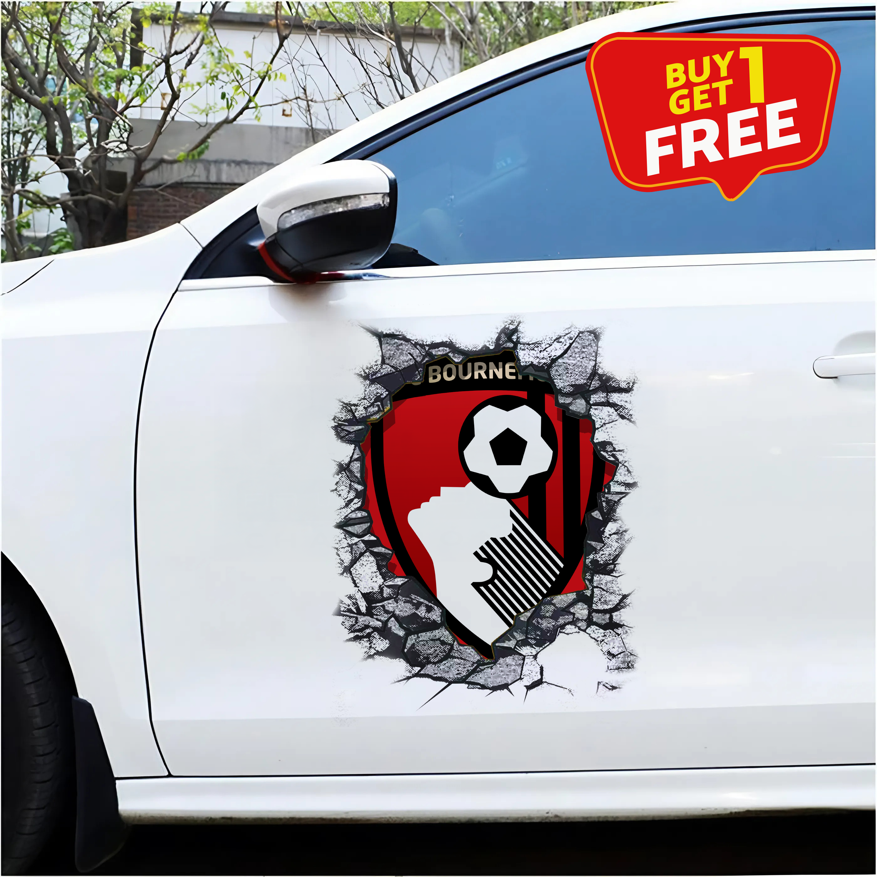 AFC Bournemouth Car Door Sticker PT65426