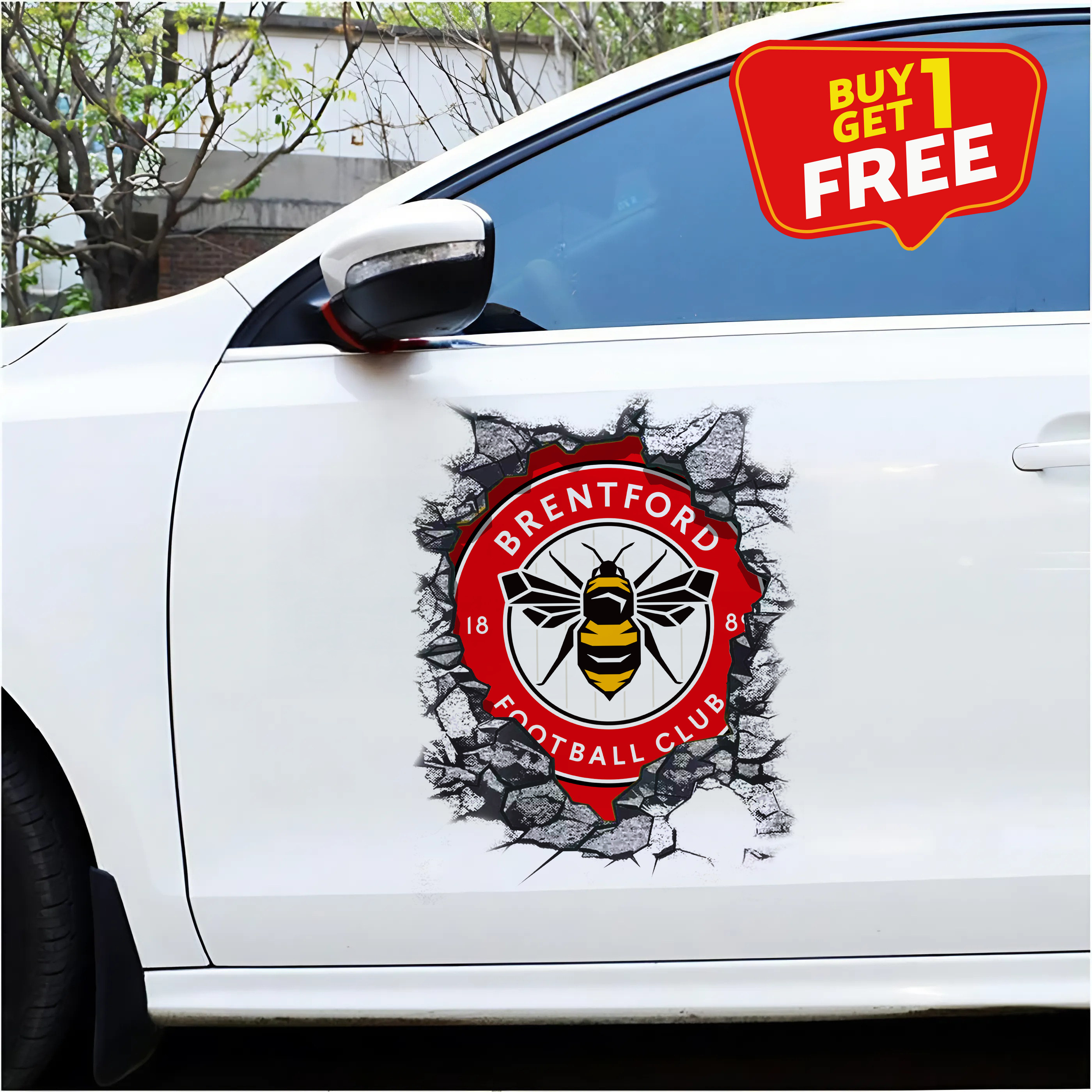 Brentford FC Car Door Sticker PT65427