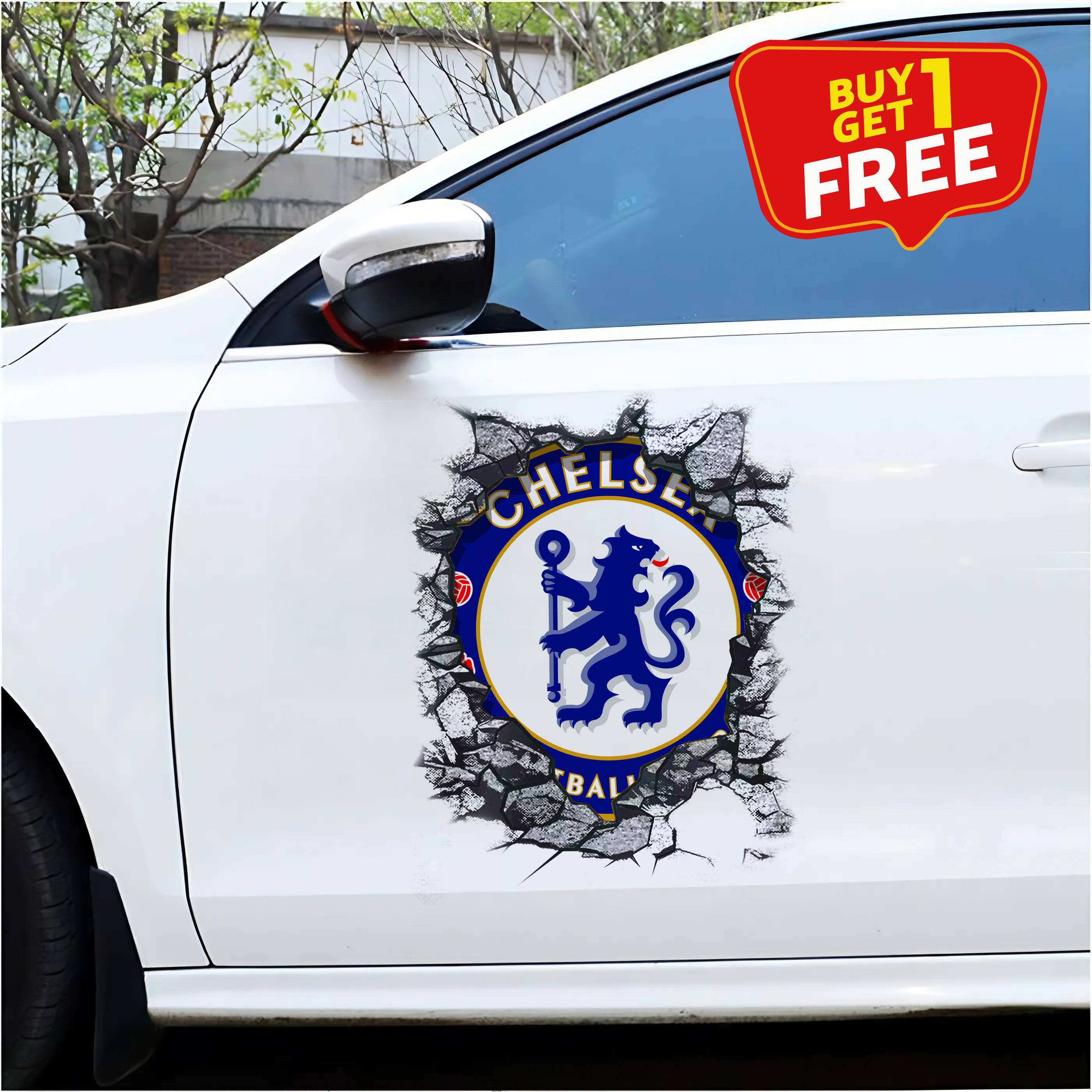 Chelsea F.C Car Door Sticker PT65460