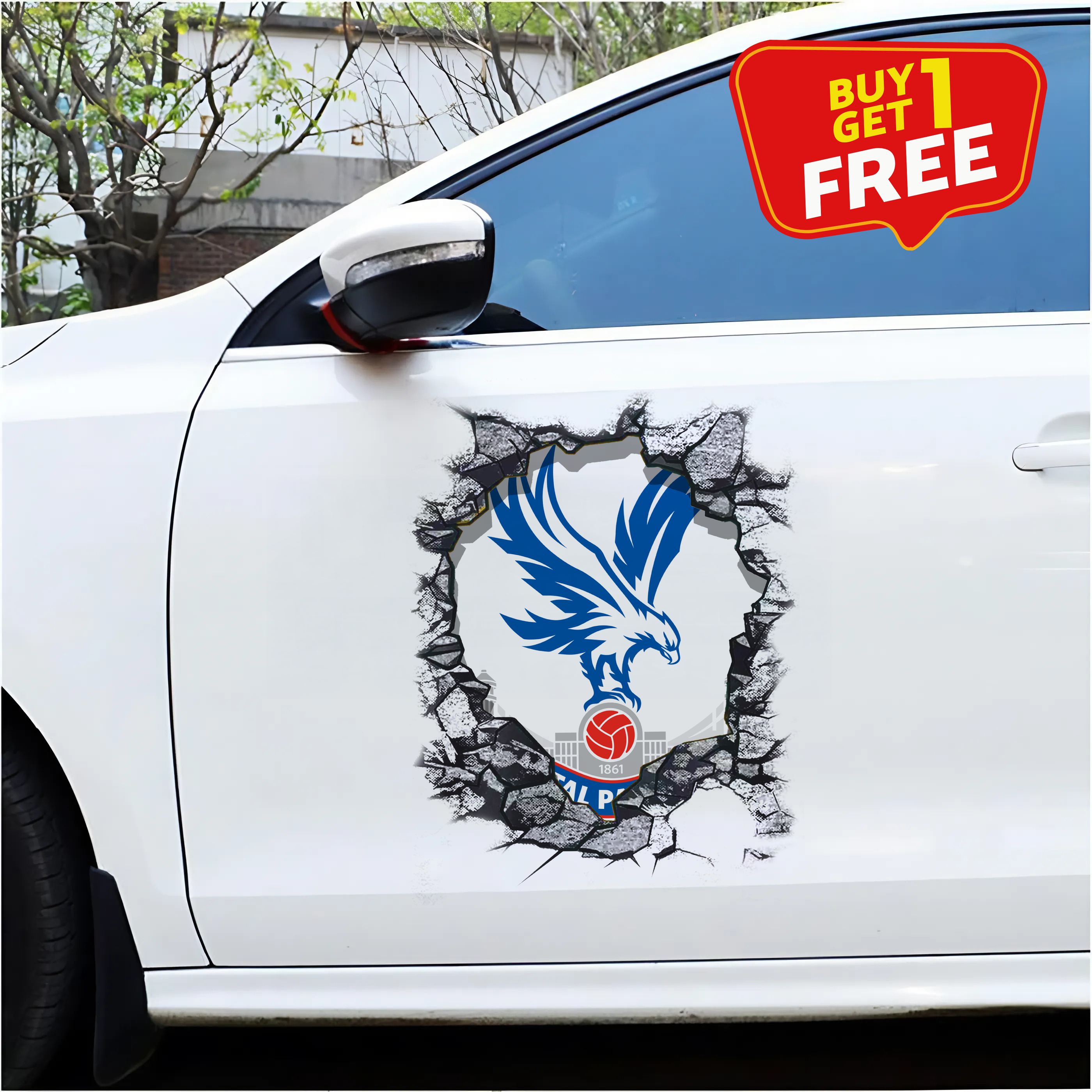 Crystal Palace F.C Car Door Sticker PT65462