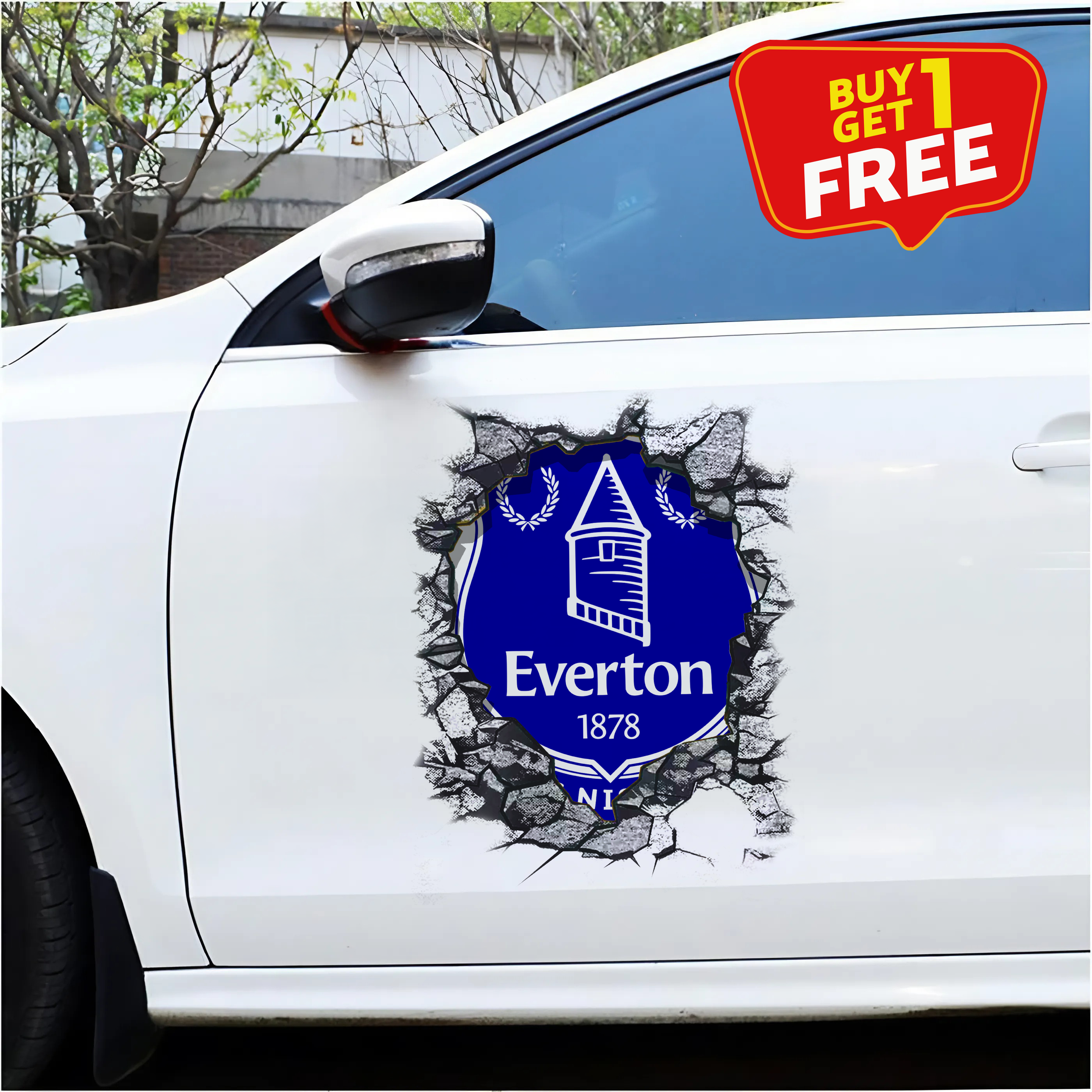 Everton F.C Car Door Sticker PT65463