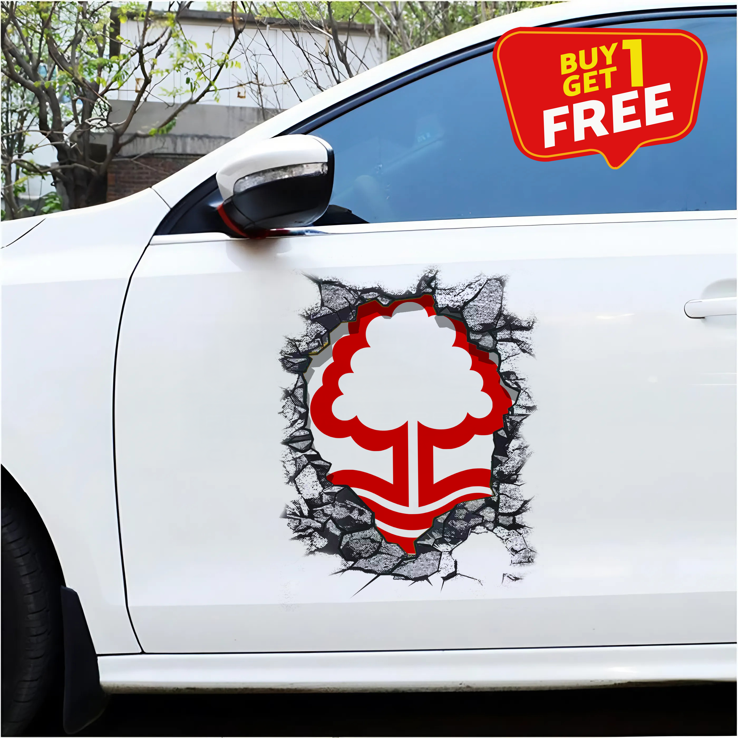 Nottingham Forest F.C Car Door Sticker PT65471