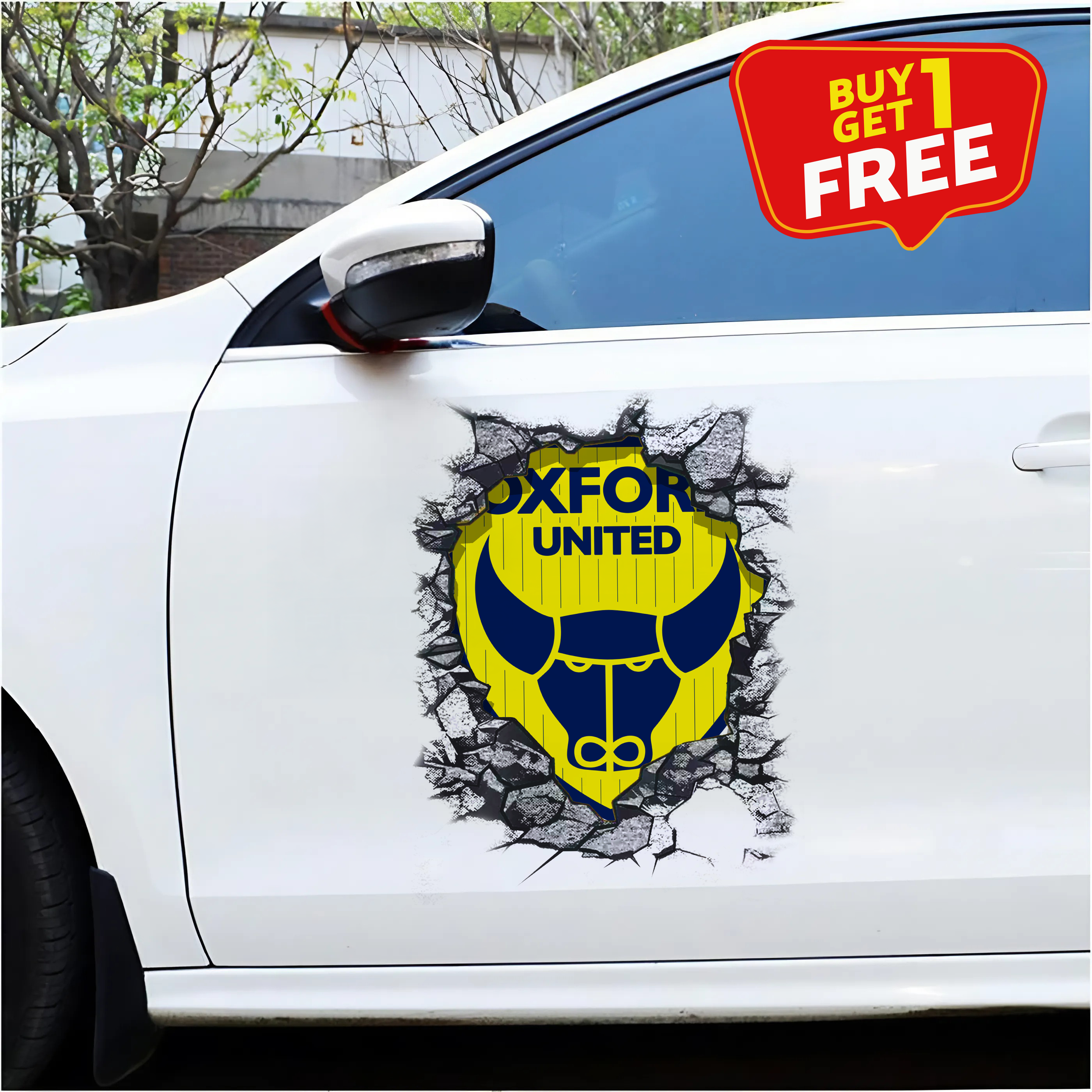 Oxford United F.C Car Door Sticker PT65445