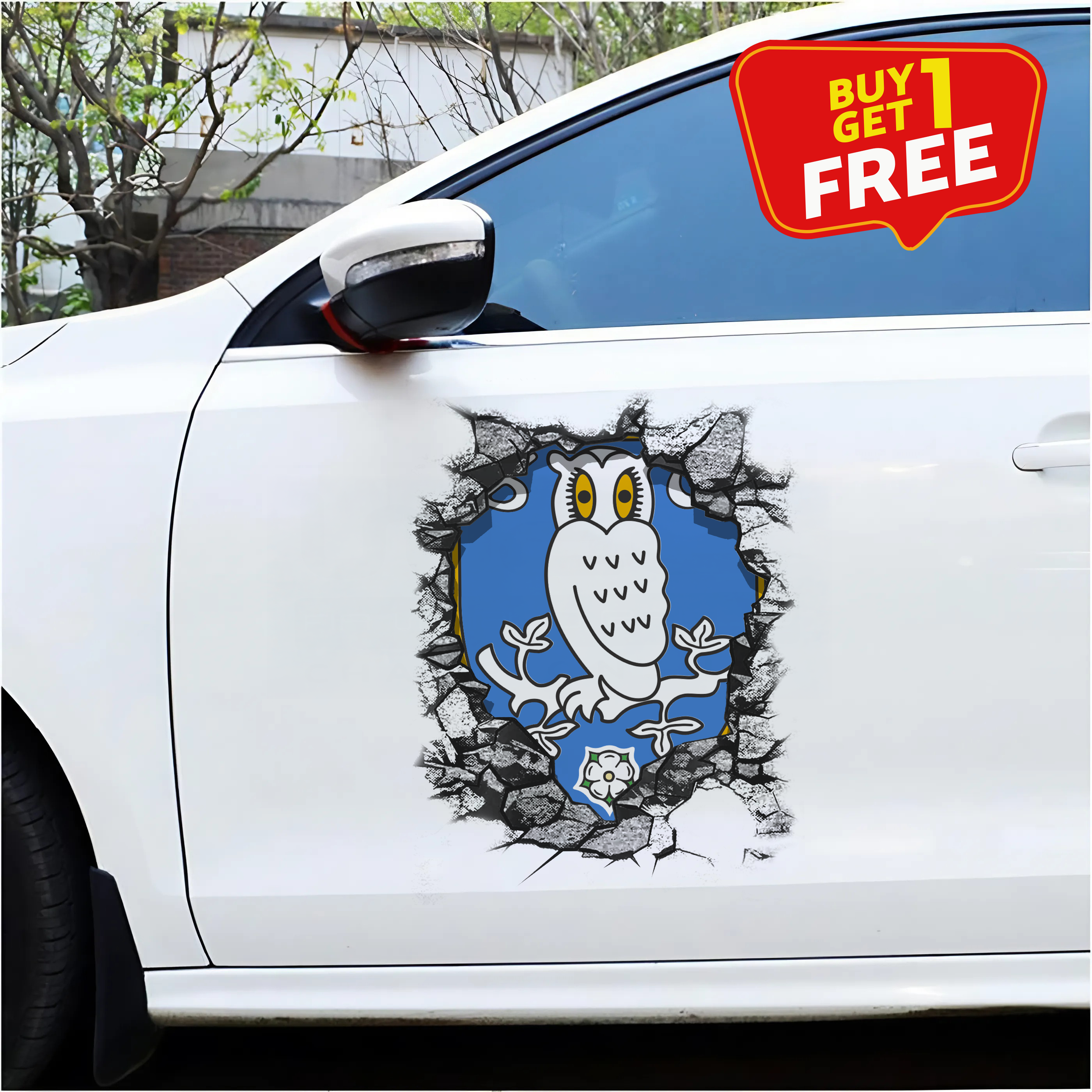 Sheffield Wednesday F.C Car Door Sticker PT65475