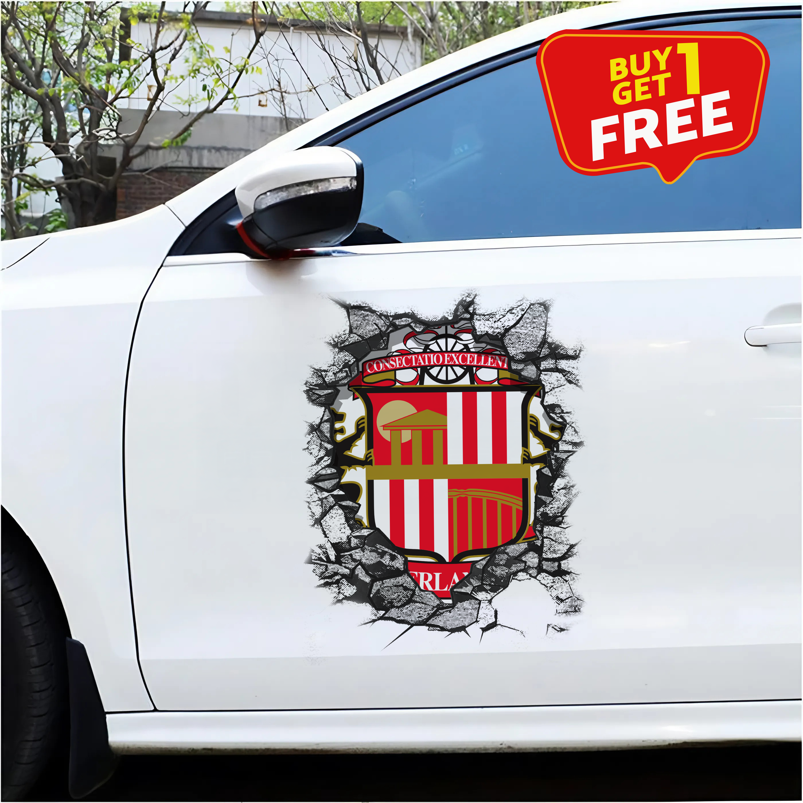 Sunderland A.F.C Car Door Sticker PT65453