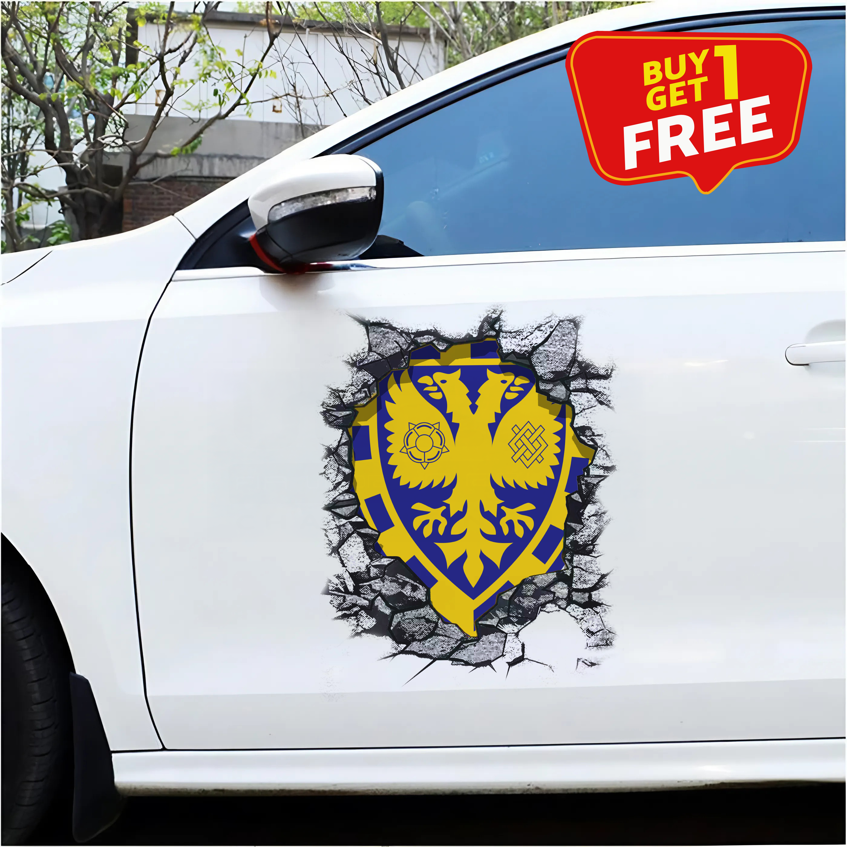 Wimbledon F.C Car Door Sticker PT65478