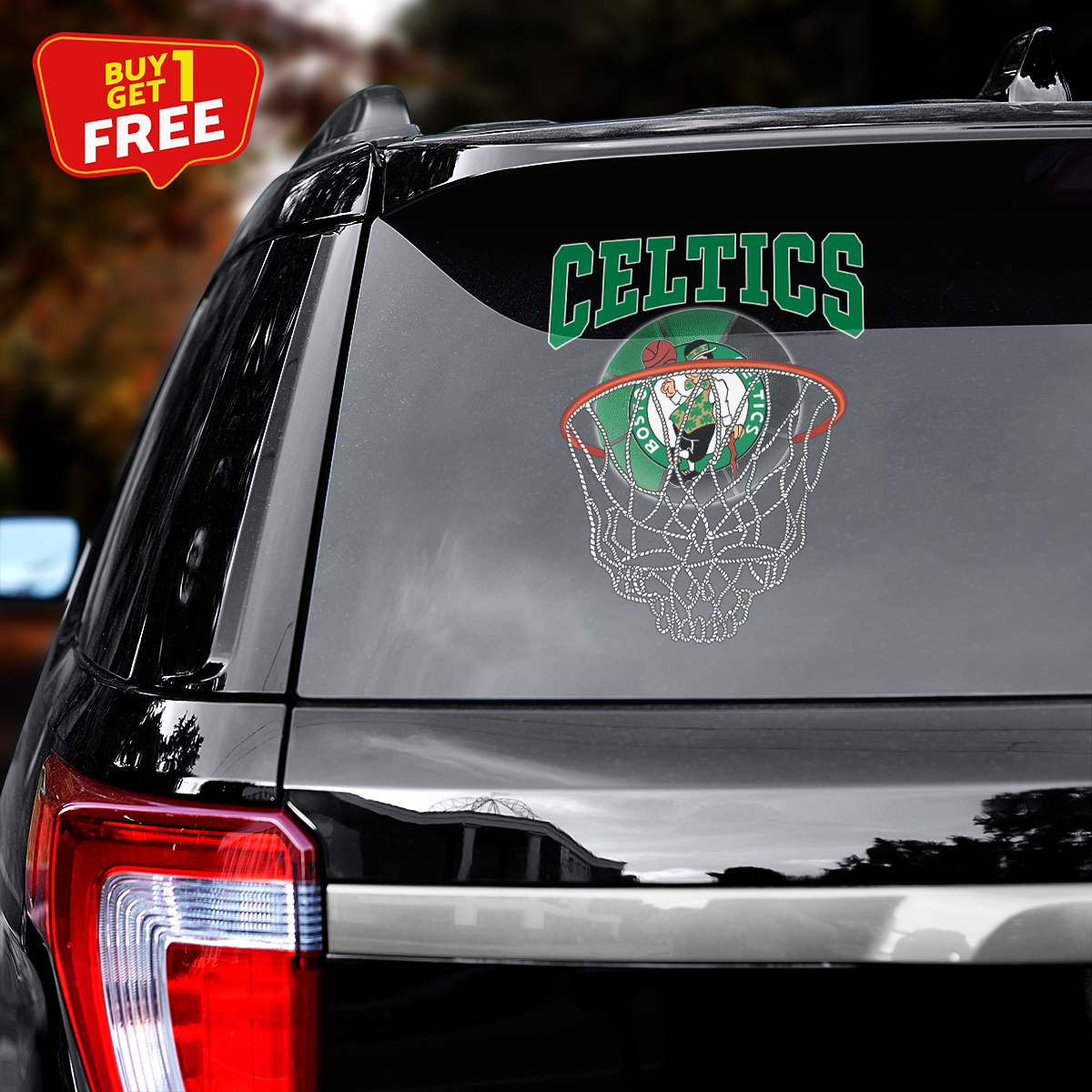 Boston Celtics Car Door Sticker PT65522