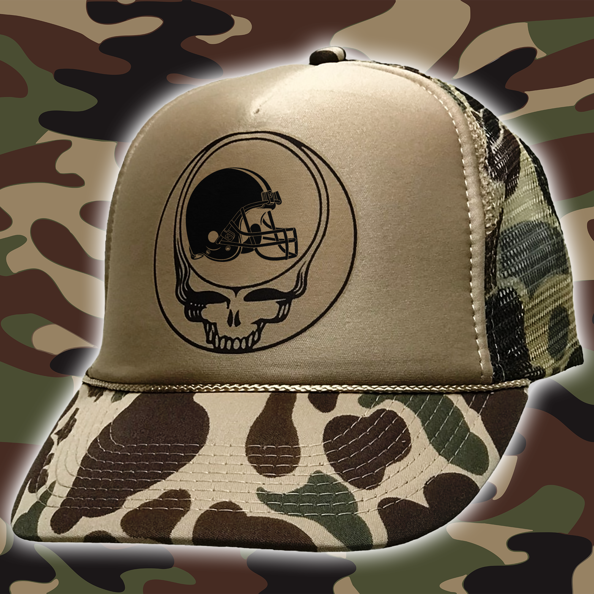 Cleveland Browns Cleveland Browns Embroidered and Printed Cap PT65558