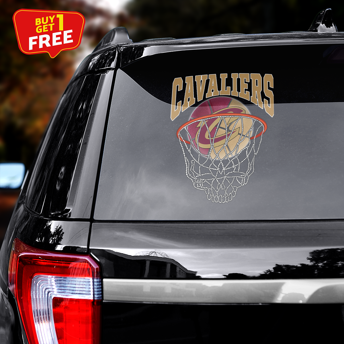 Cleveland Cavaliers Car Door Sticker PT65526