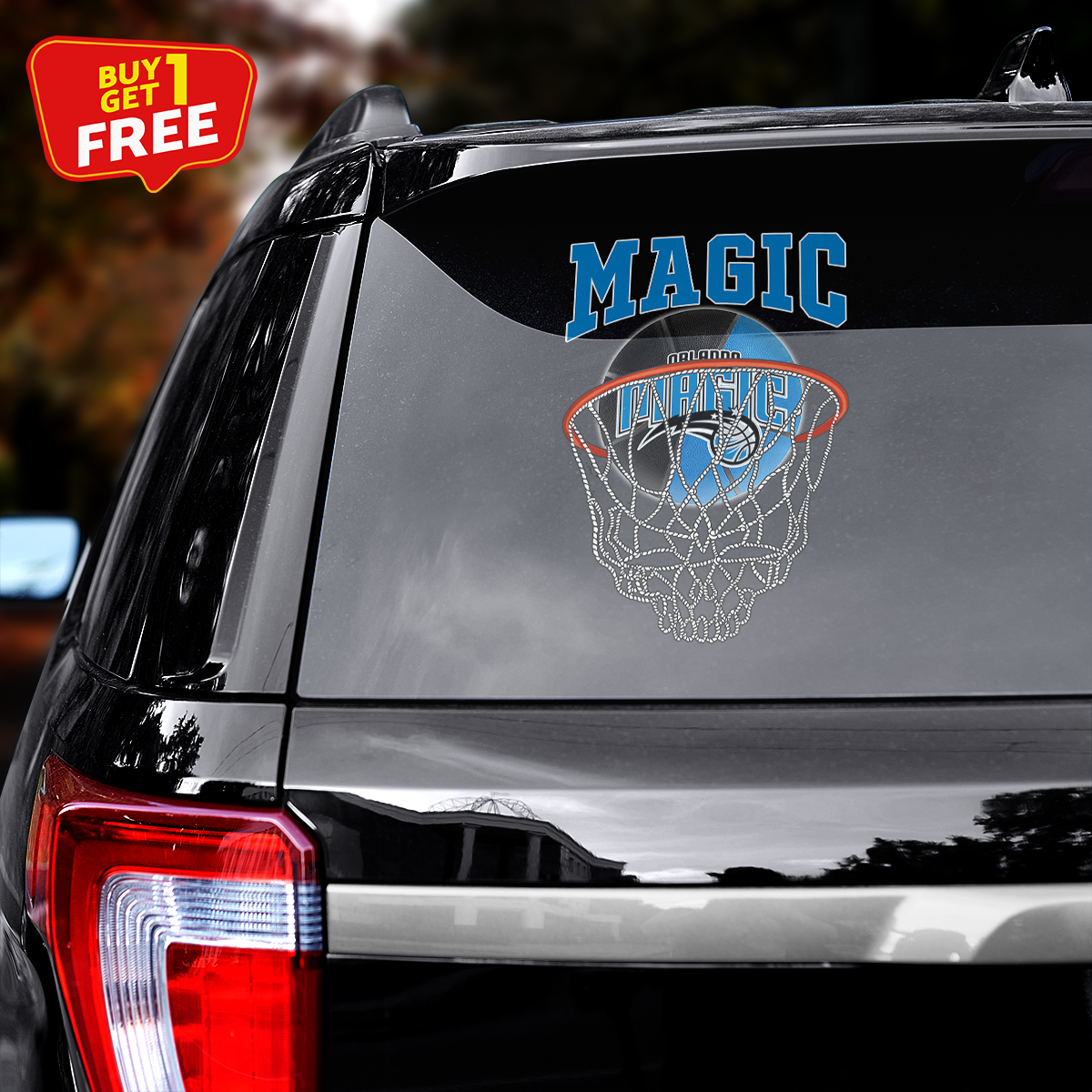Orlando Magic Car Door Sticker PT65542