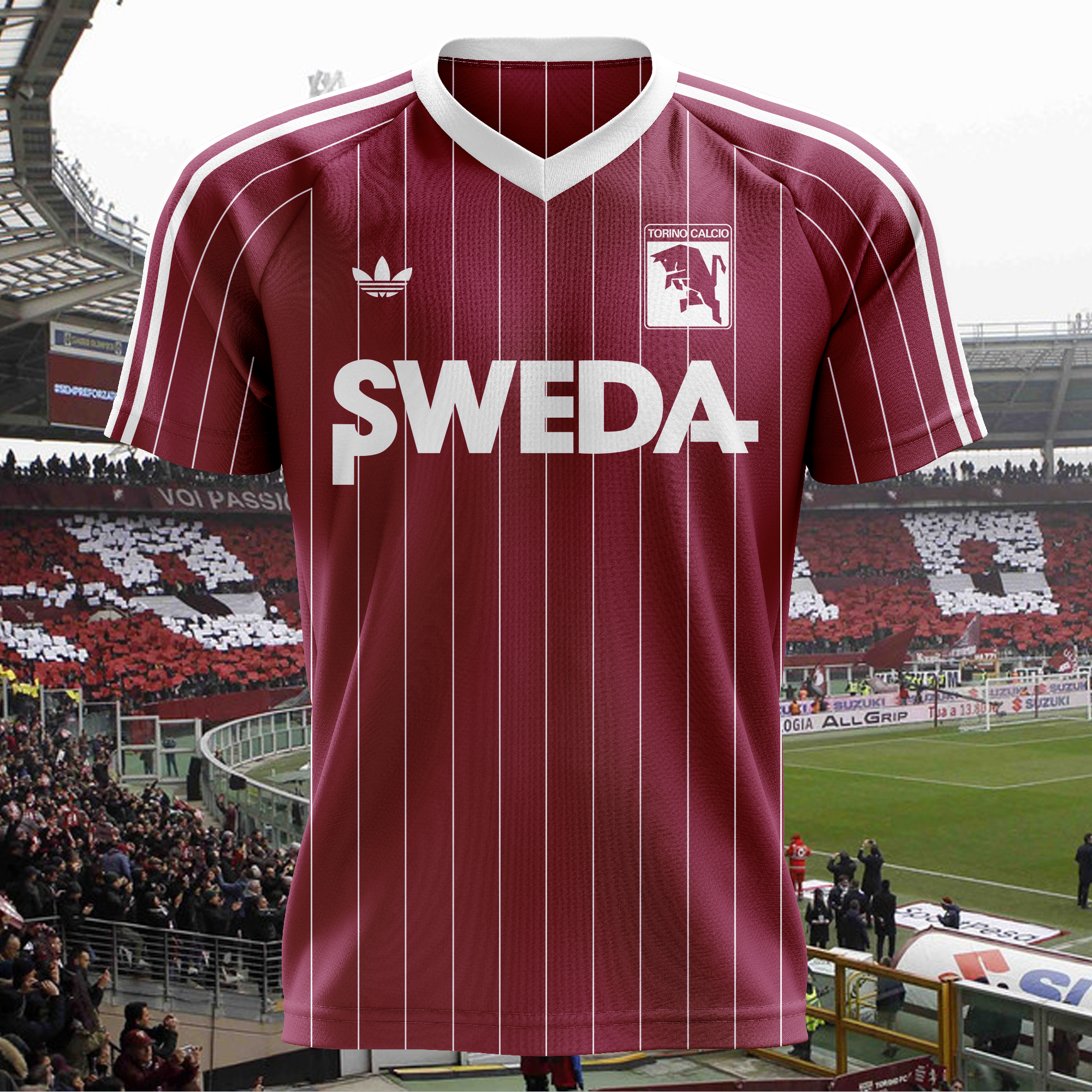 Torino FC 1984-85 Home Kit Retro Shirt PT65591